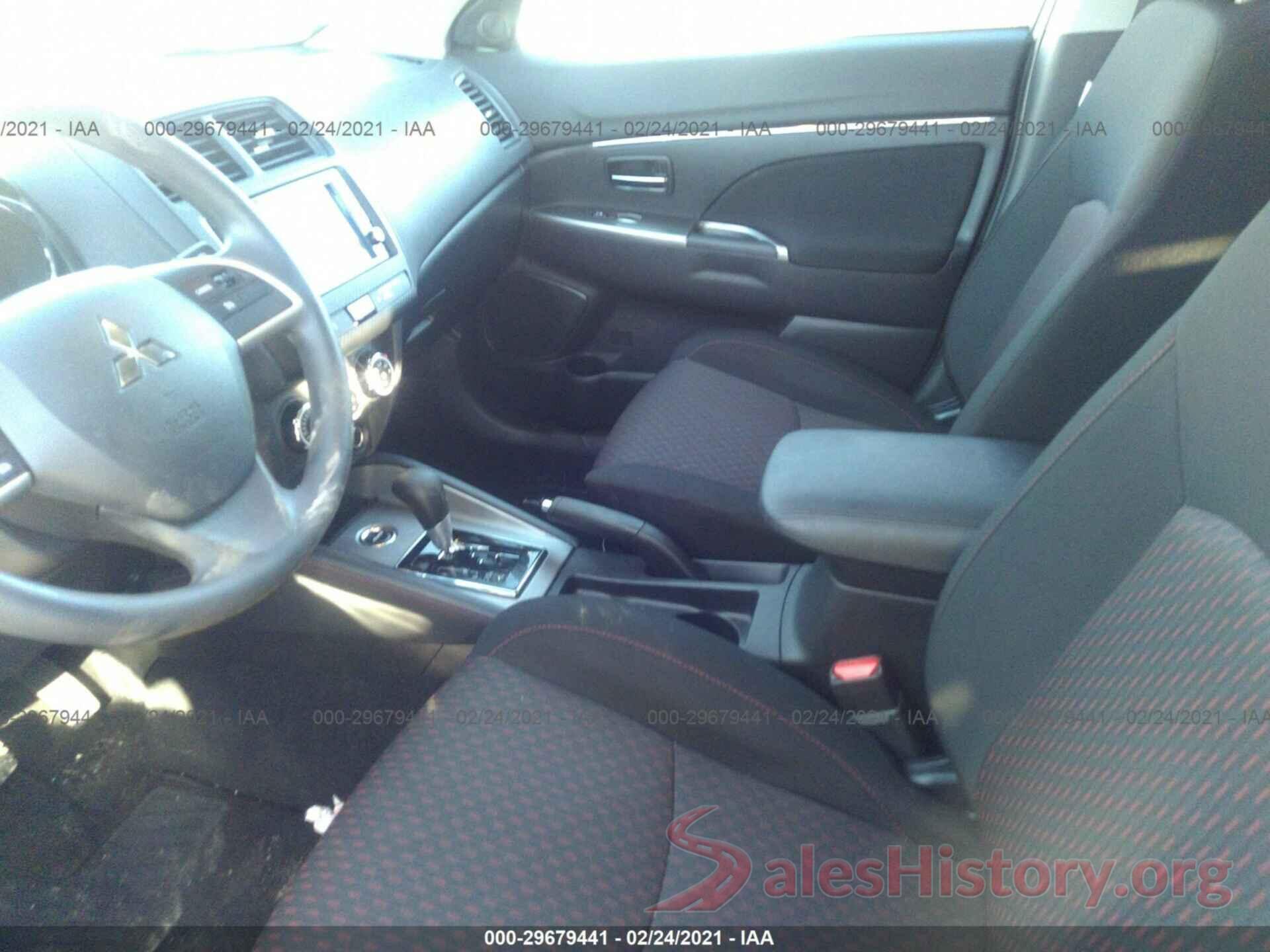 JA4AR3AU7KU020958 2019 MITSUBISHI OUTLANDER SPORT