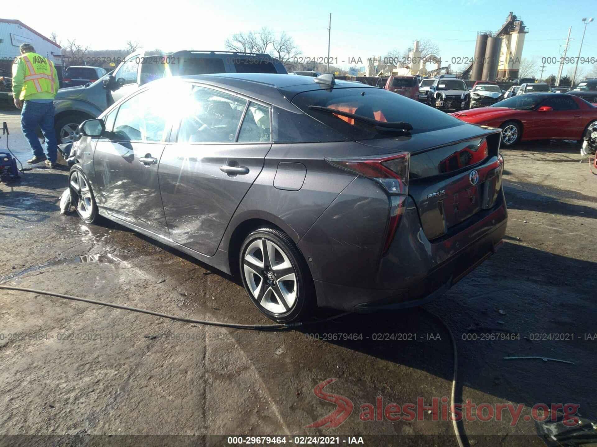 JTDKARFU3G3506256 2016 TOYOTA PRIUS