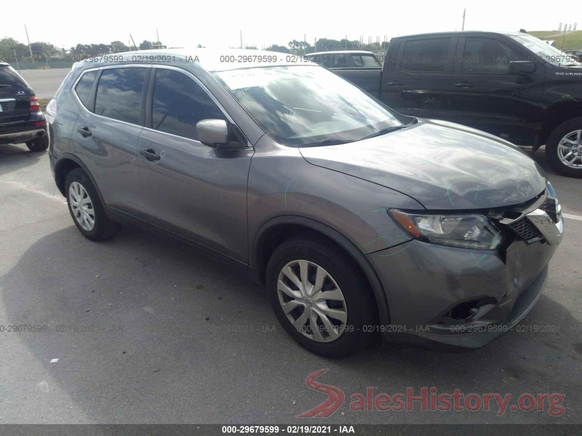 KNMAT2MT4GP701847 2016 NISSAN ROGUE