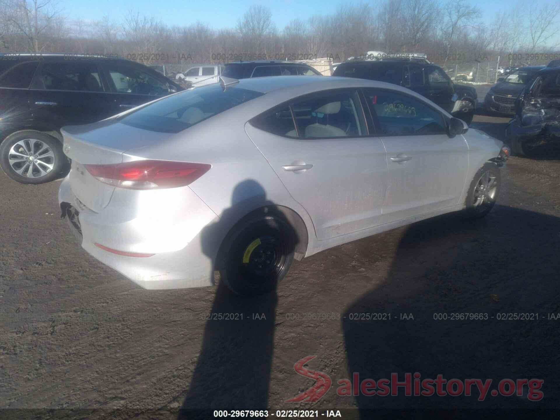 5NPD84LF5JH237525 2018 HYUNDAI ELANTRA