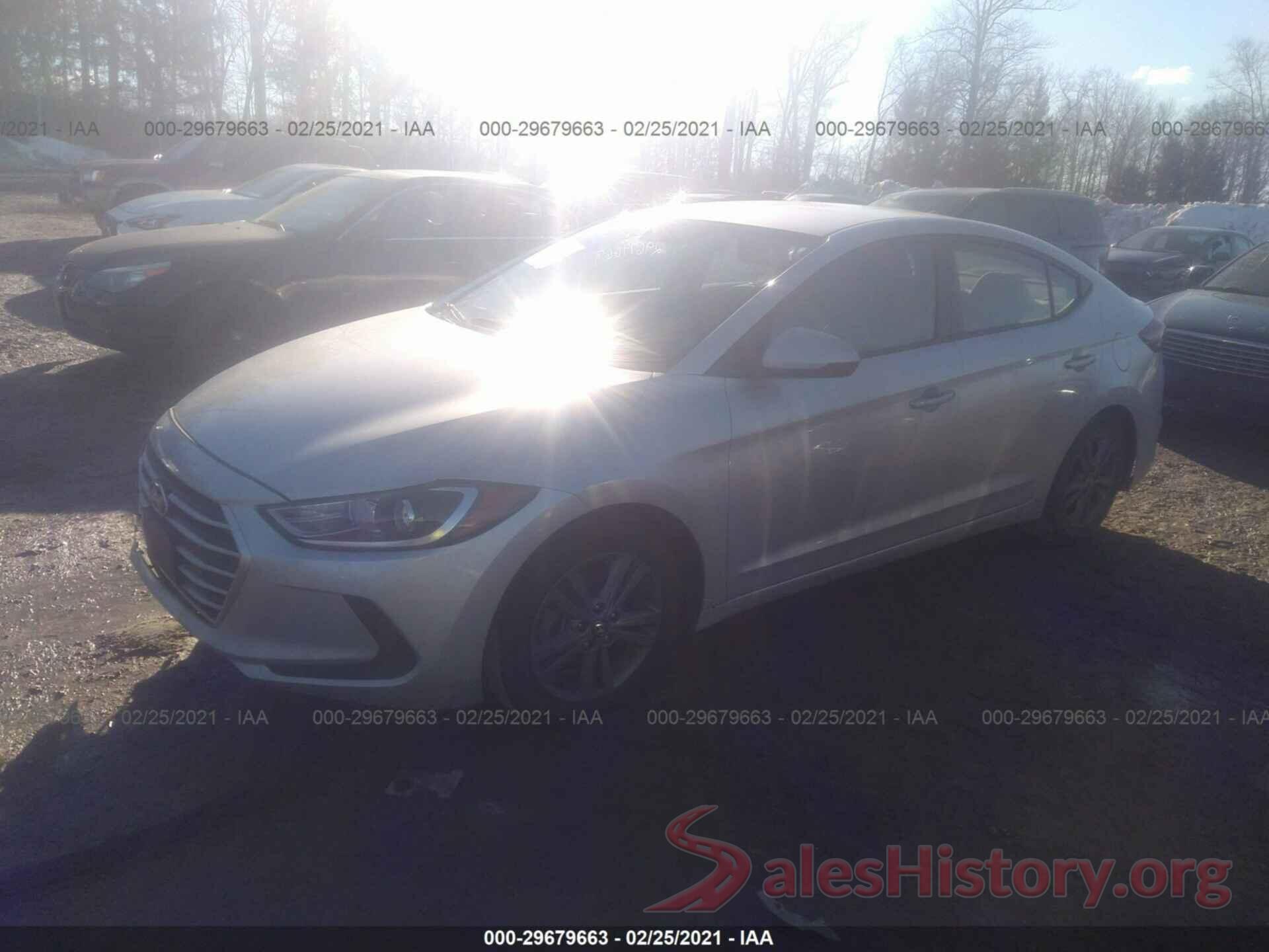 5NPD84LF5JH237525 2018 HYUNDAI ELANTRA