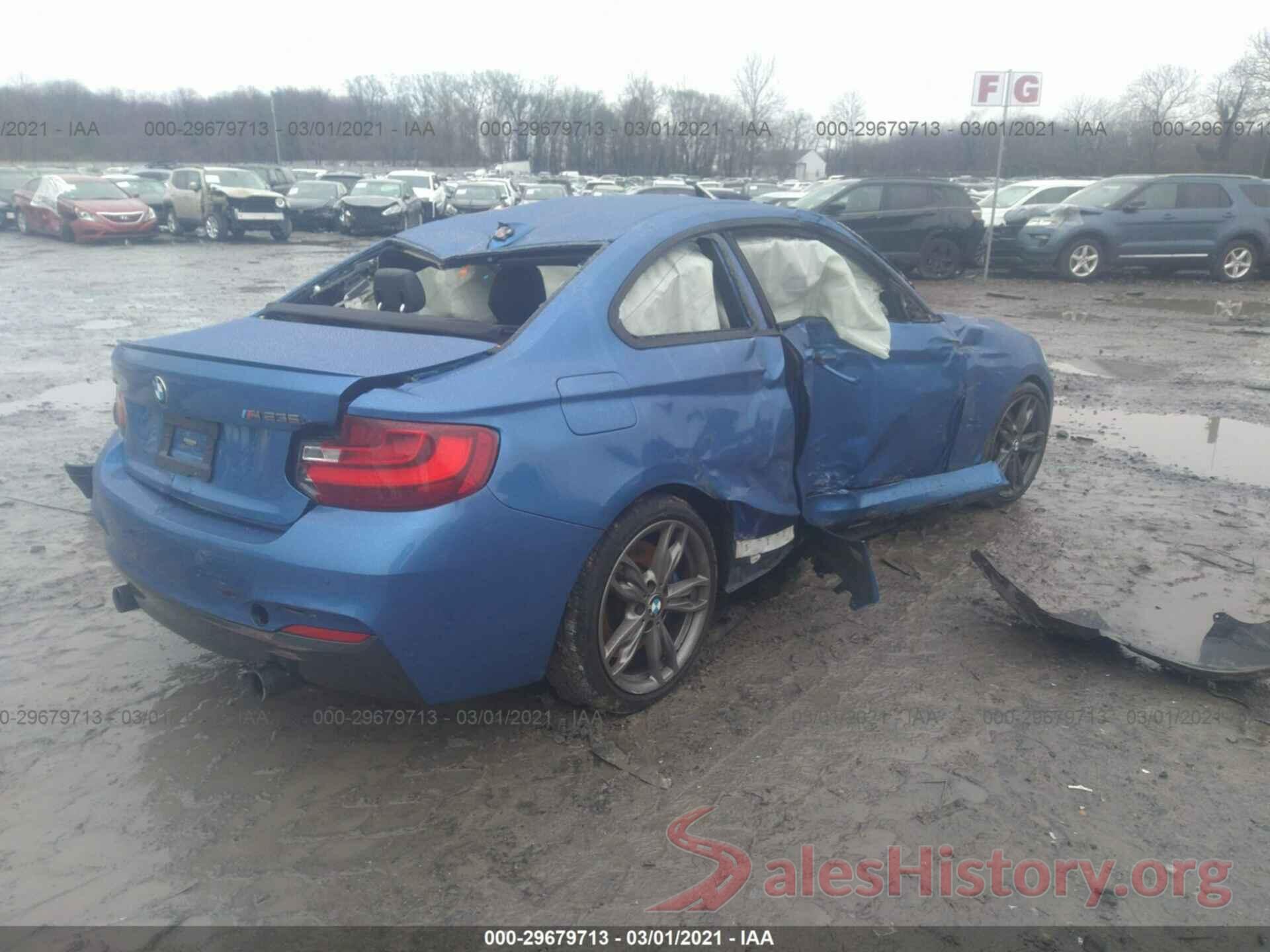 WBA1J9C53GV695968 2016 BMW 2 SERIES