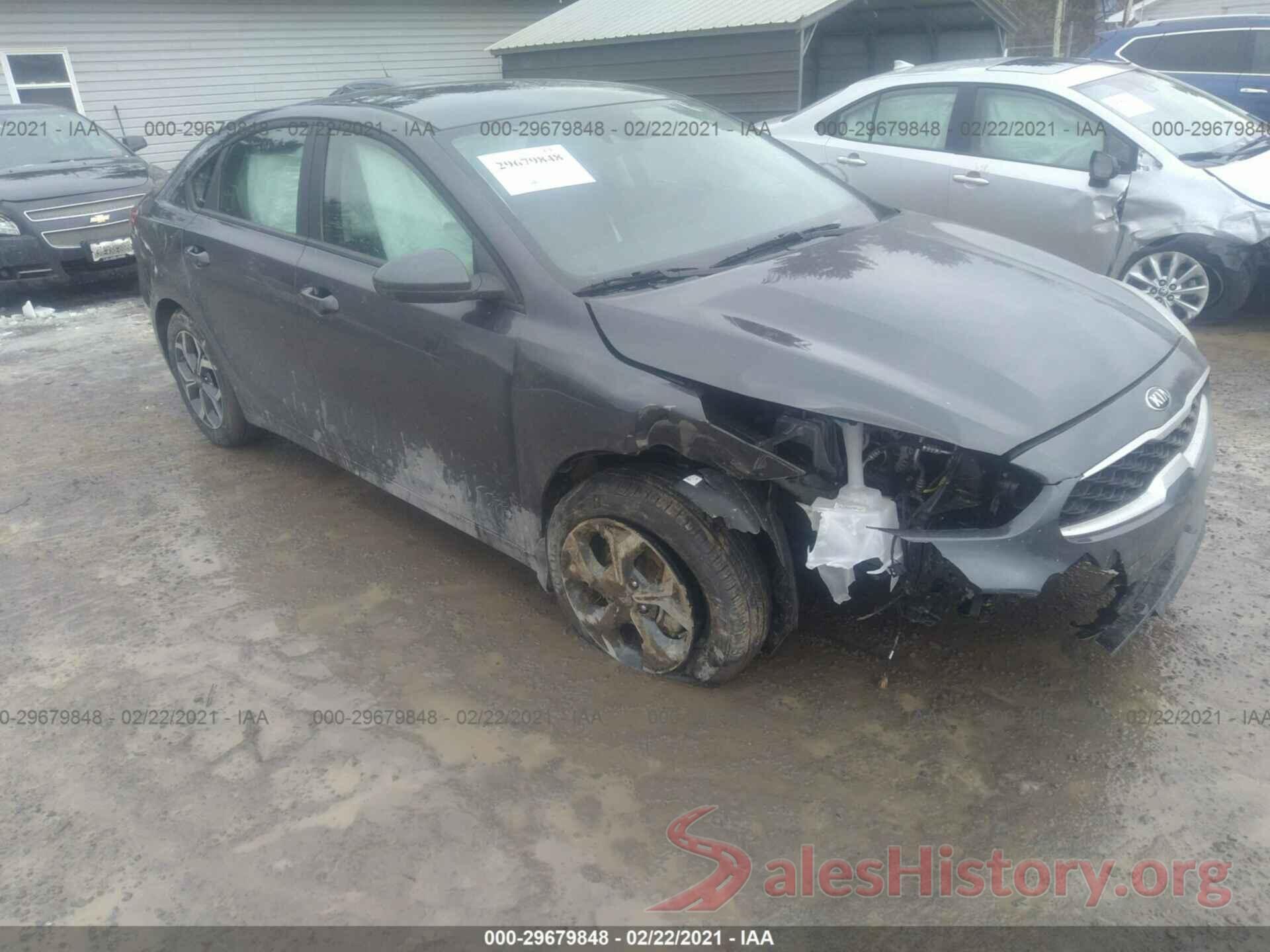 3KPF24AD1LE248122 2020 KIA FORTE