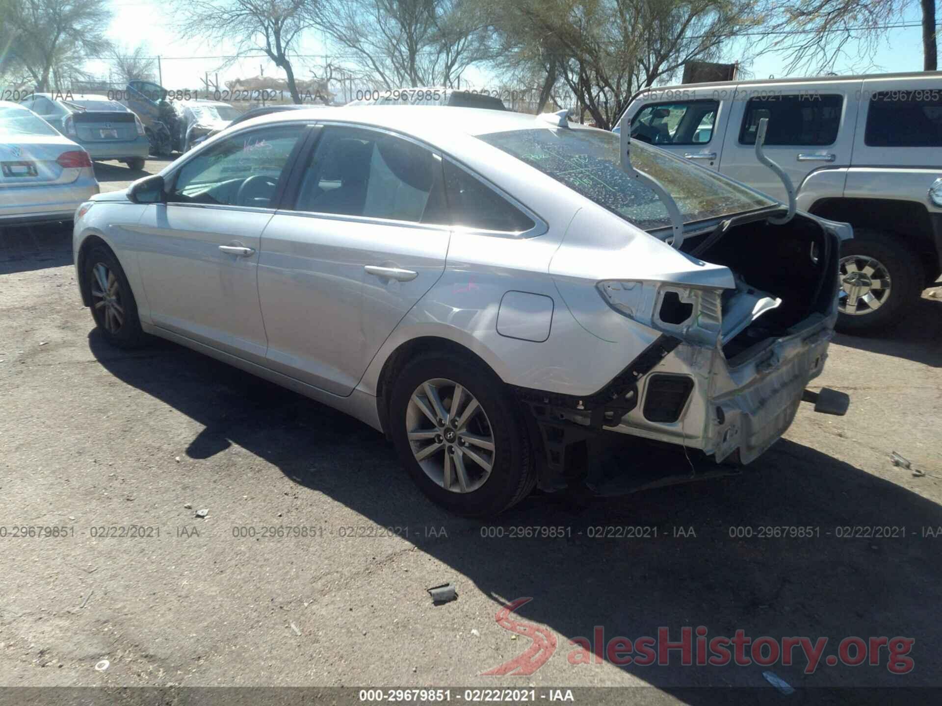 5NPE24AF0HH567592 2017 HYUNDAI SONATA