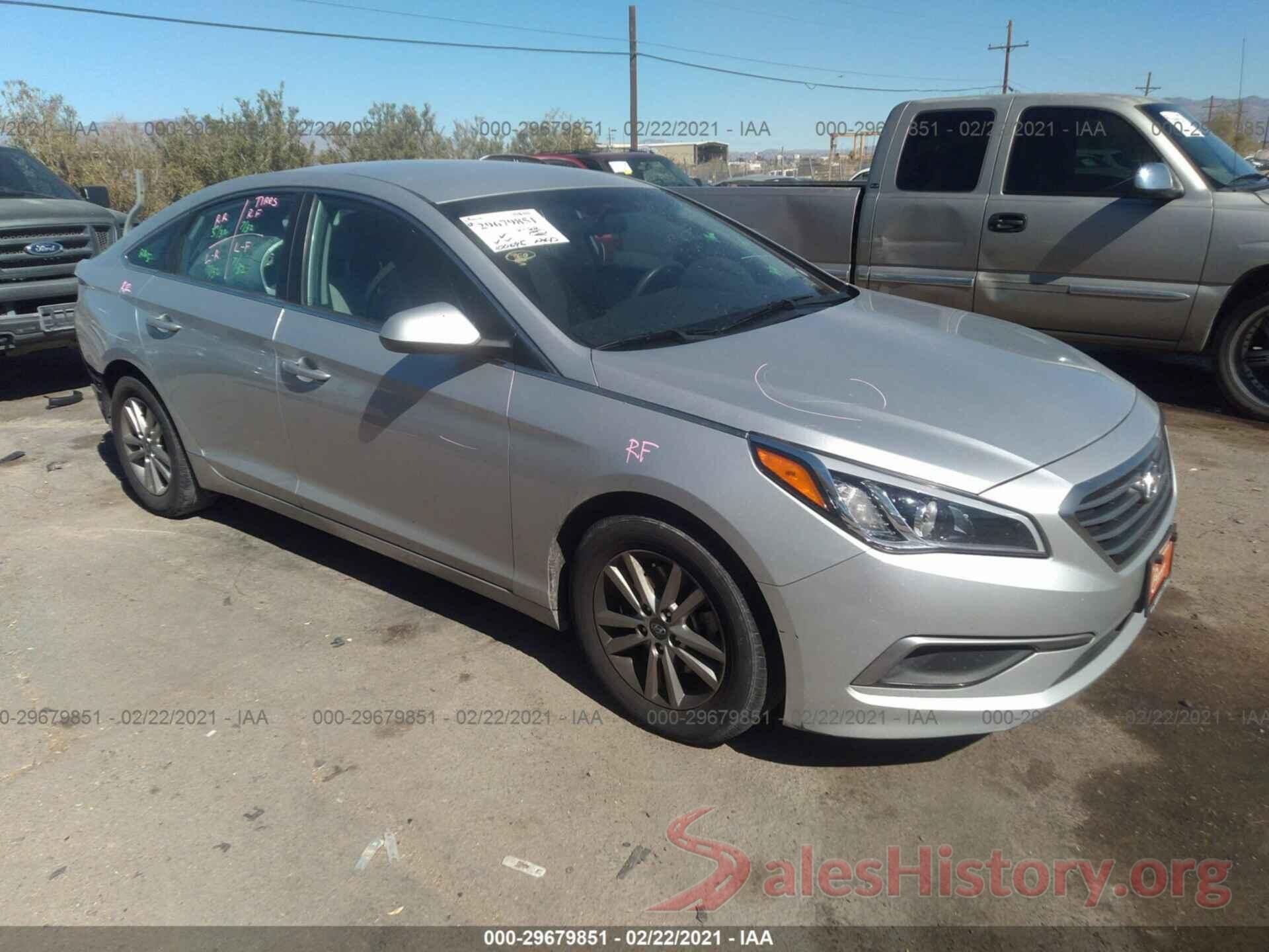 5NPE24AF0HH567592 2017 HYUNDAI SONATA