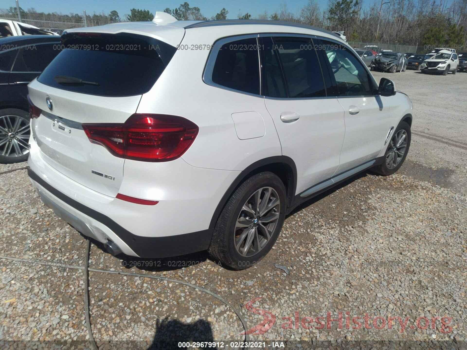 5UXTR7C51KLR47762 2019 BMW X3