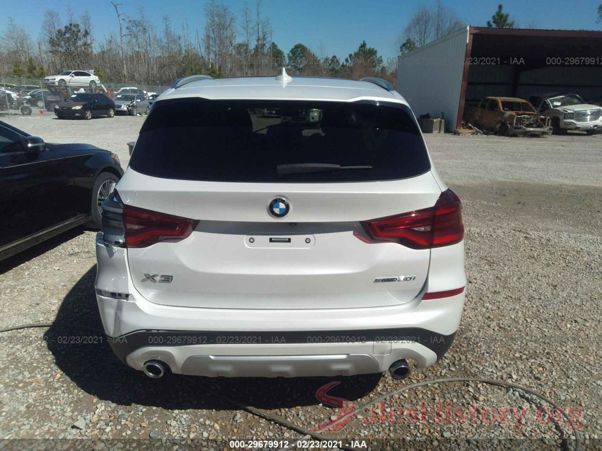 5UXTR7C51KLR47762 2019 BMW X3