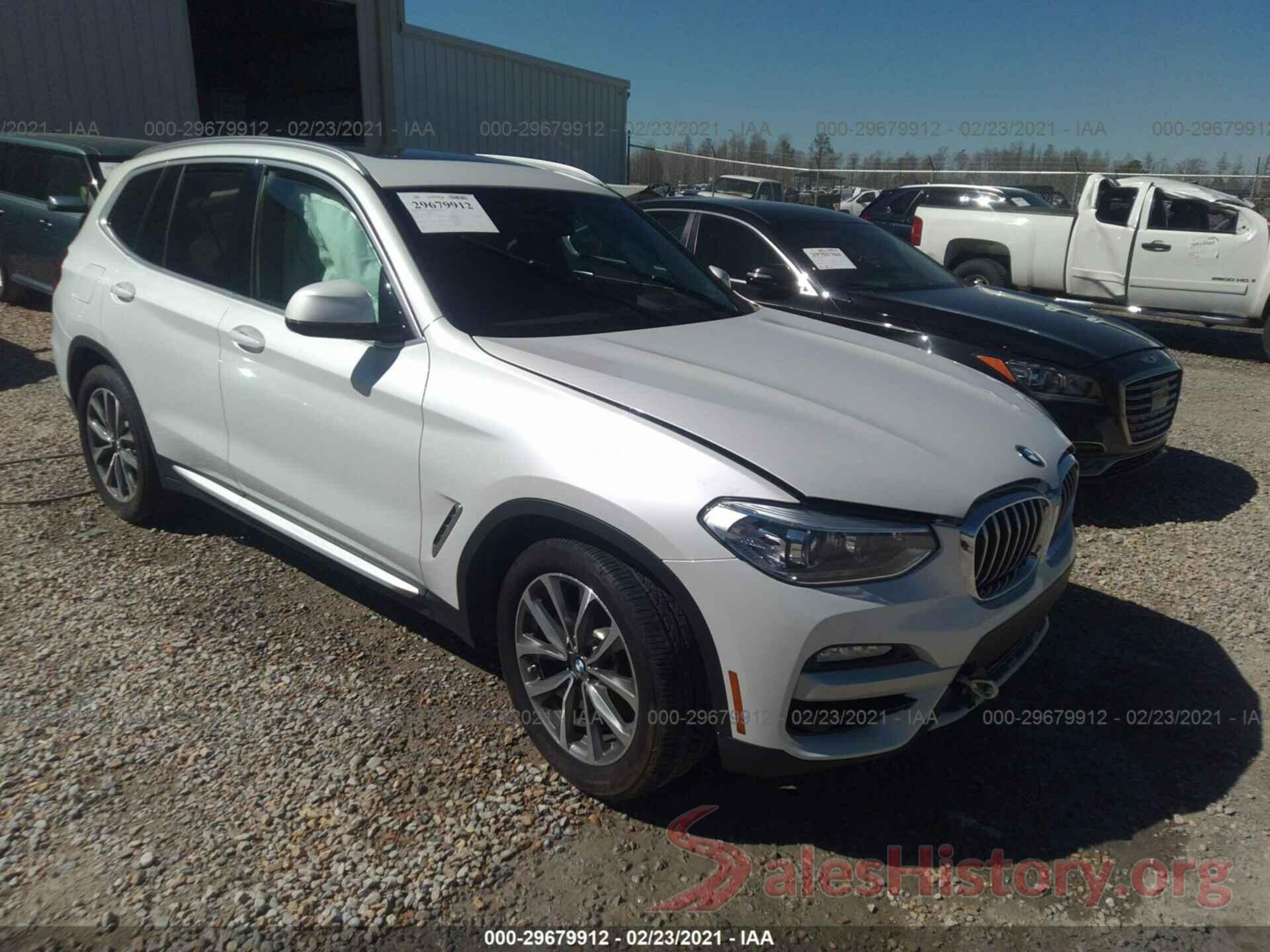 5UXTR7C51KLR47762 2019 BMW X3