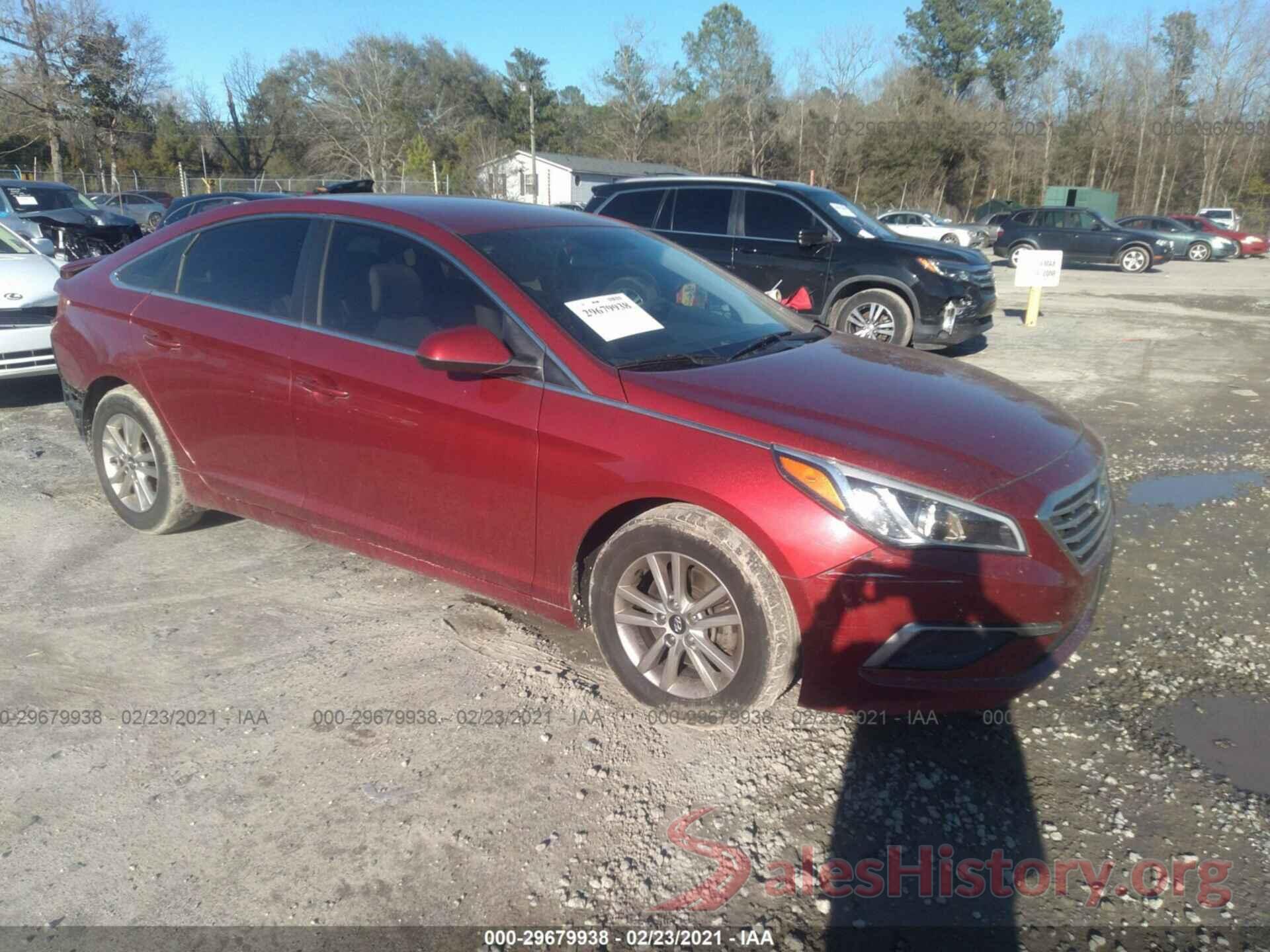 5NPE24AF9GH269833 2016 HYUNDAI SONATA