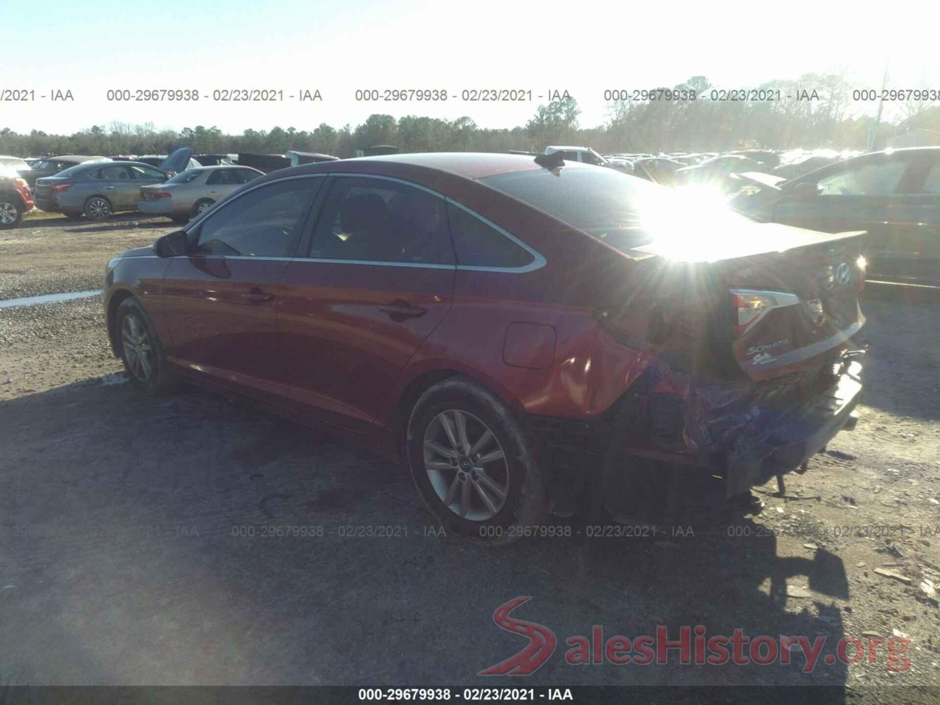 5NPE24AF9GH269833 2016 HYUNDAI SONATA