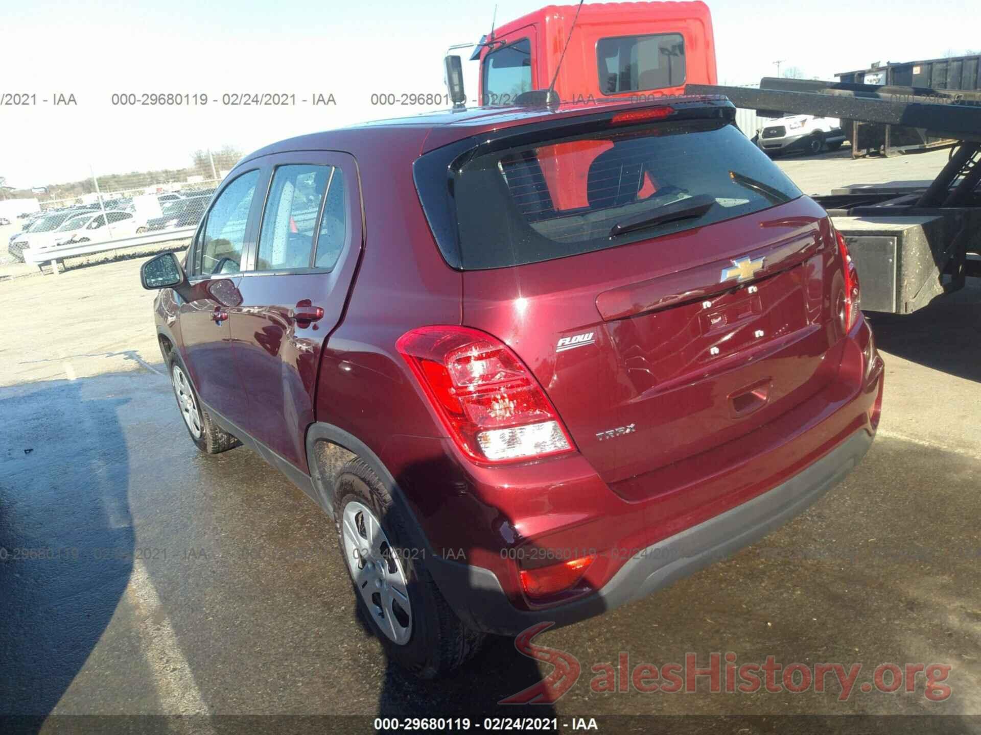 3GNCJKSB0HL275085 2017 CHEVROLET TRAX