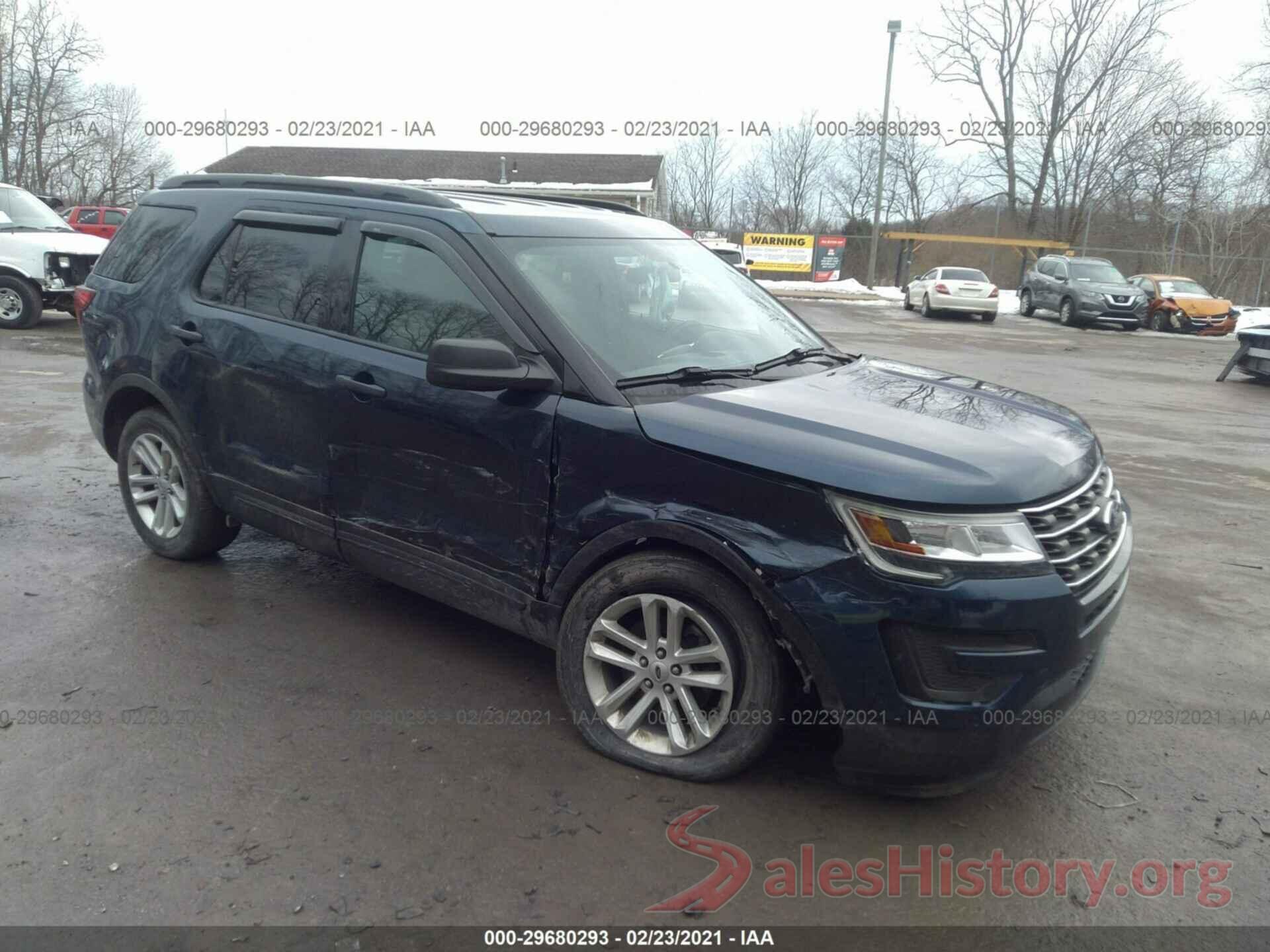 1FM5K8B88HGE35154 2017 FORD EXPLORER