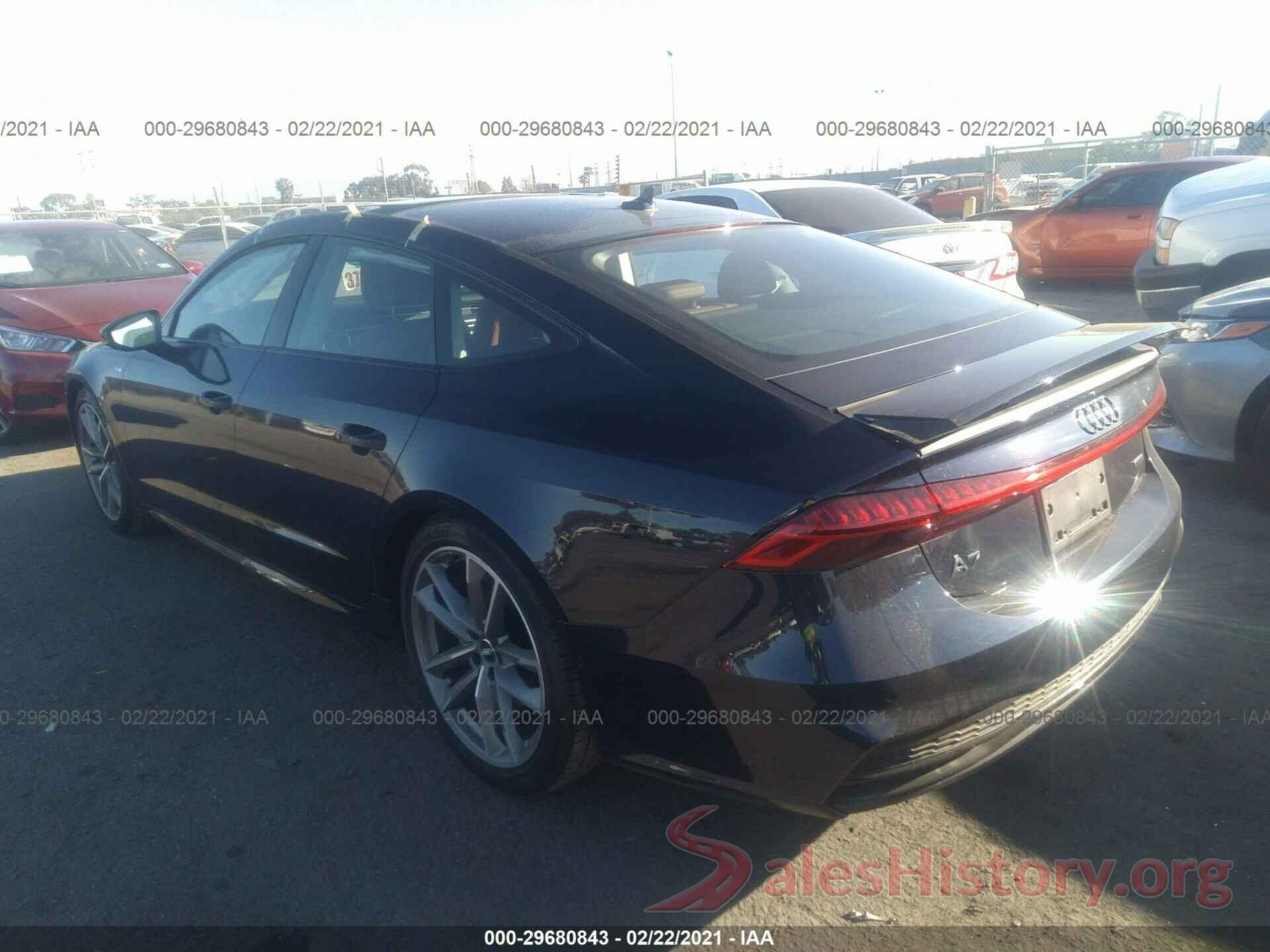 WAUU2AF23LN003117 2020 AUDI A7