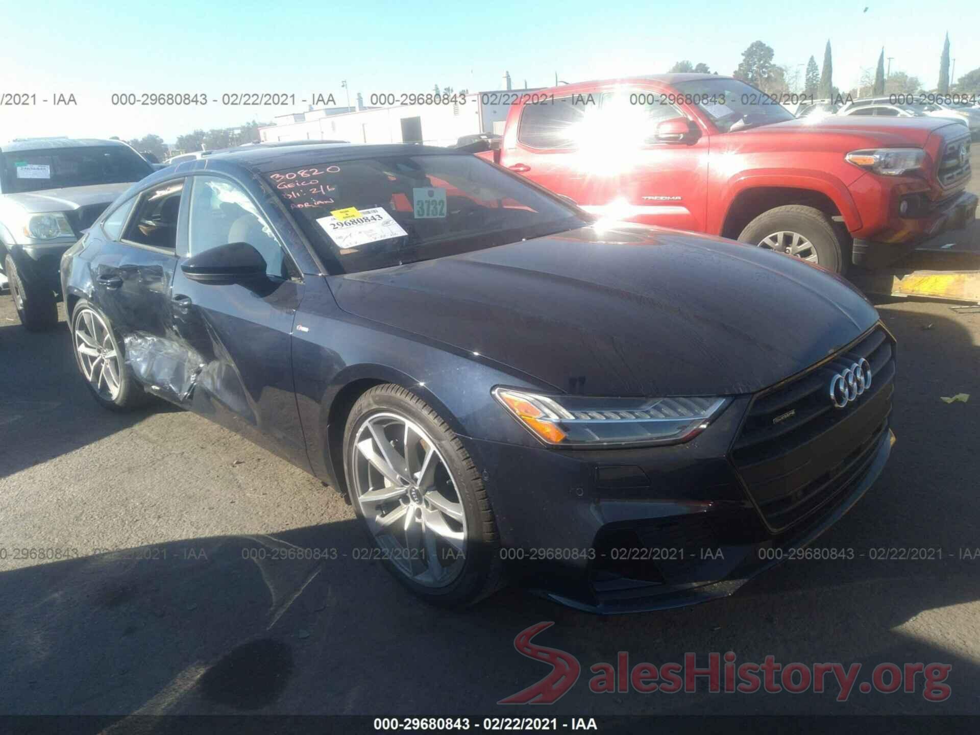 WAUU2AF23LN003117 2020 AUDI A7