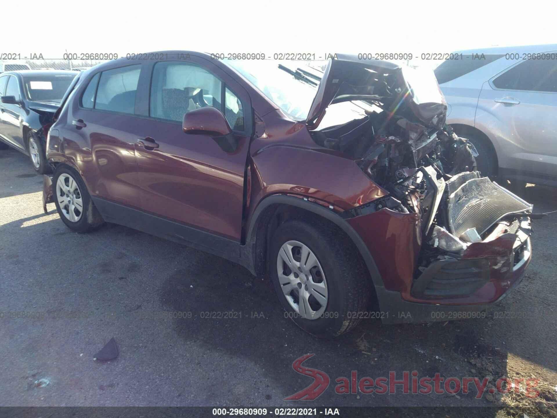 3GNCJKSB4HL173661 2017 CHEVROLET TRAX