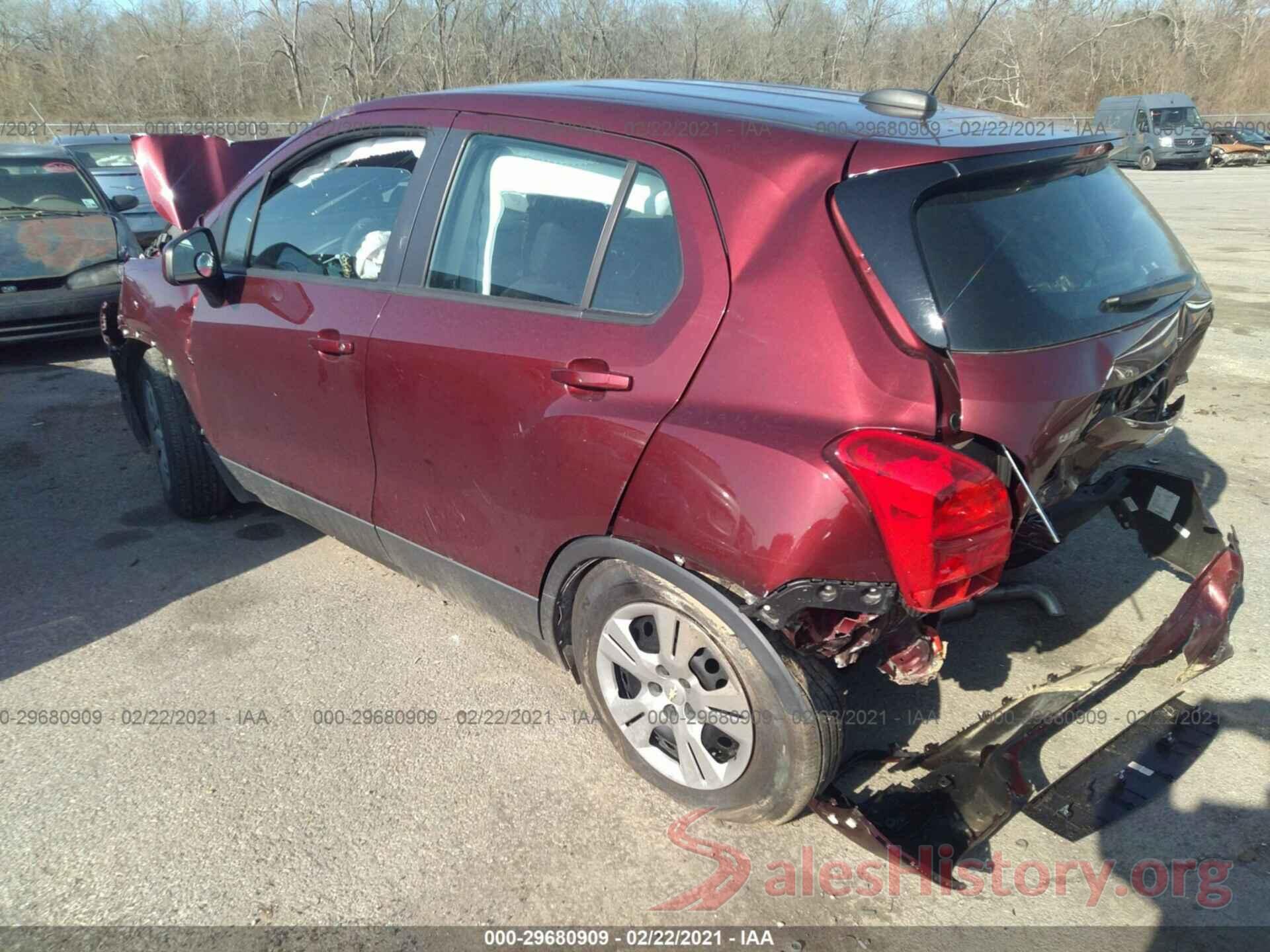 3GNCJKSB4HL173661 2017 CHEVROLET TRAX