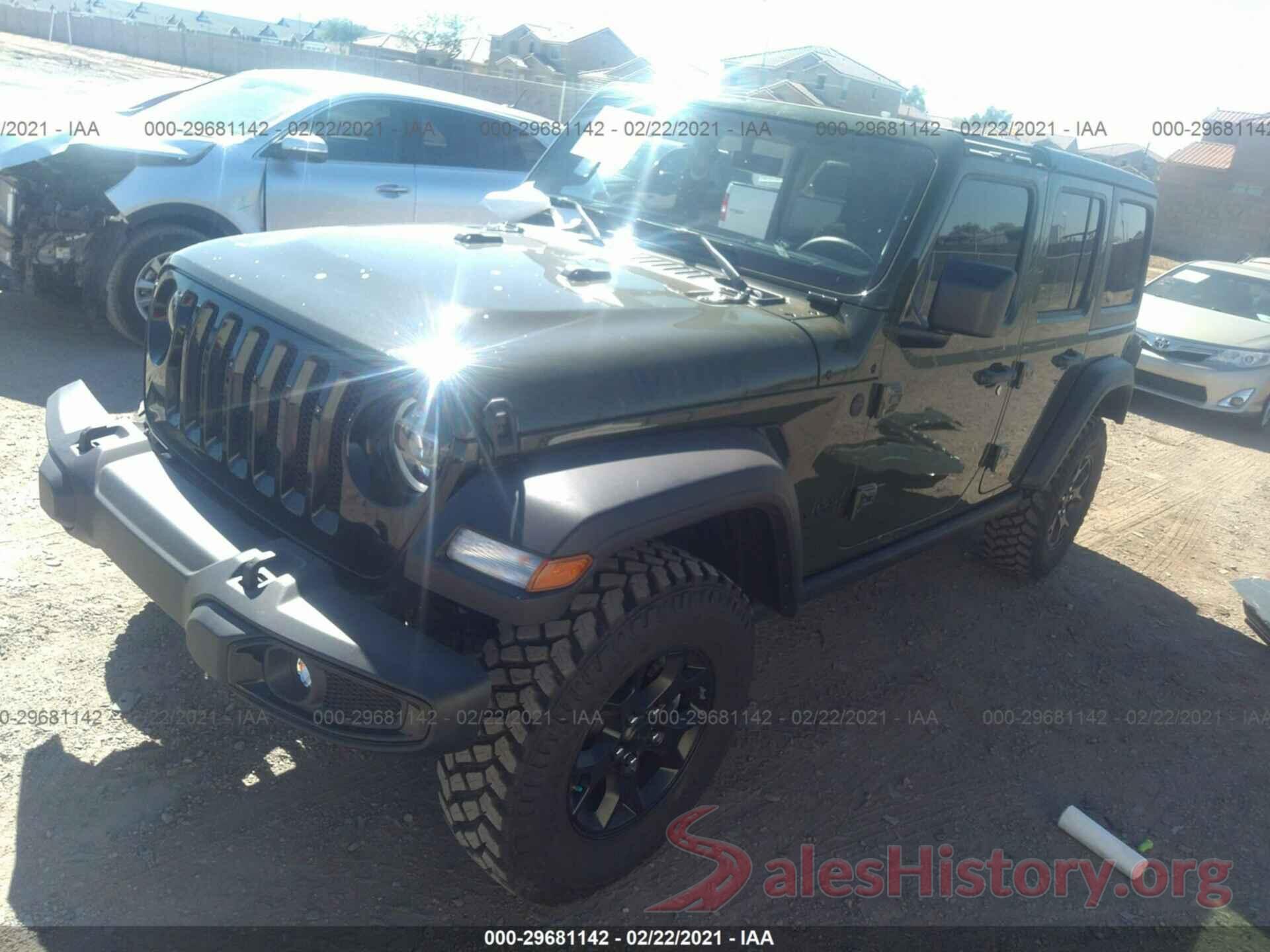 1C4HJXDN9MW600212 2021 JEEP WRANGLER