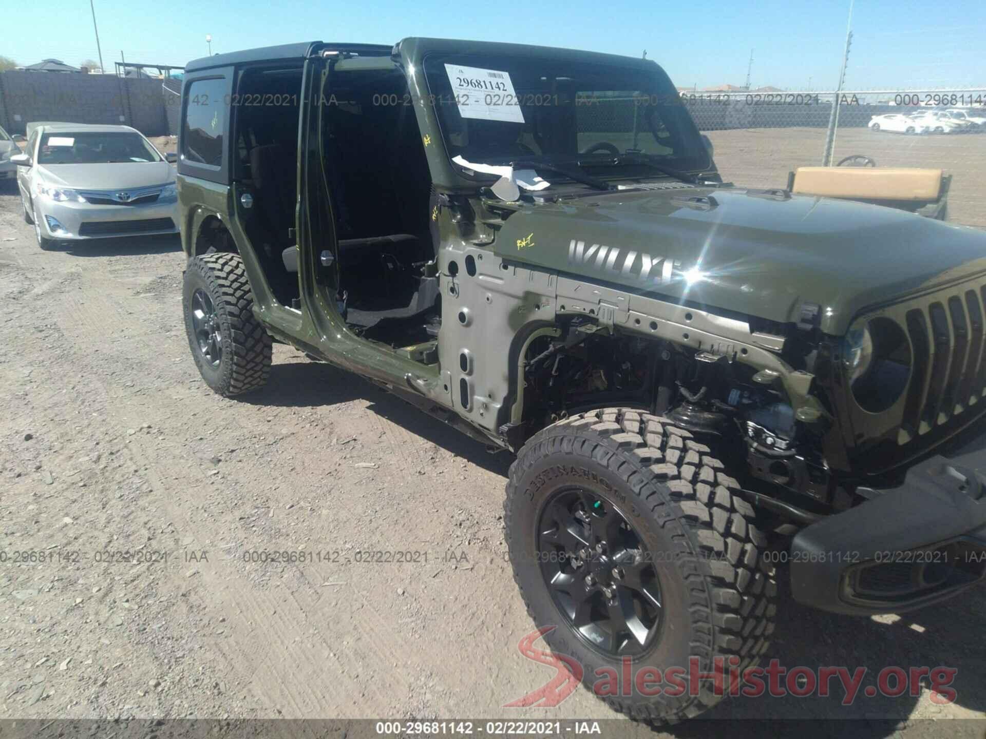 1C4HJXDN9MW600212 2021 JEEP WRANGLER