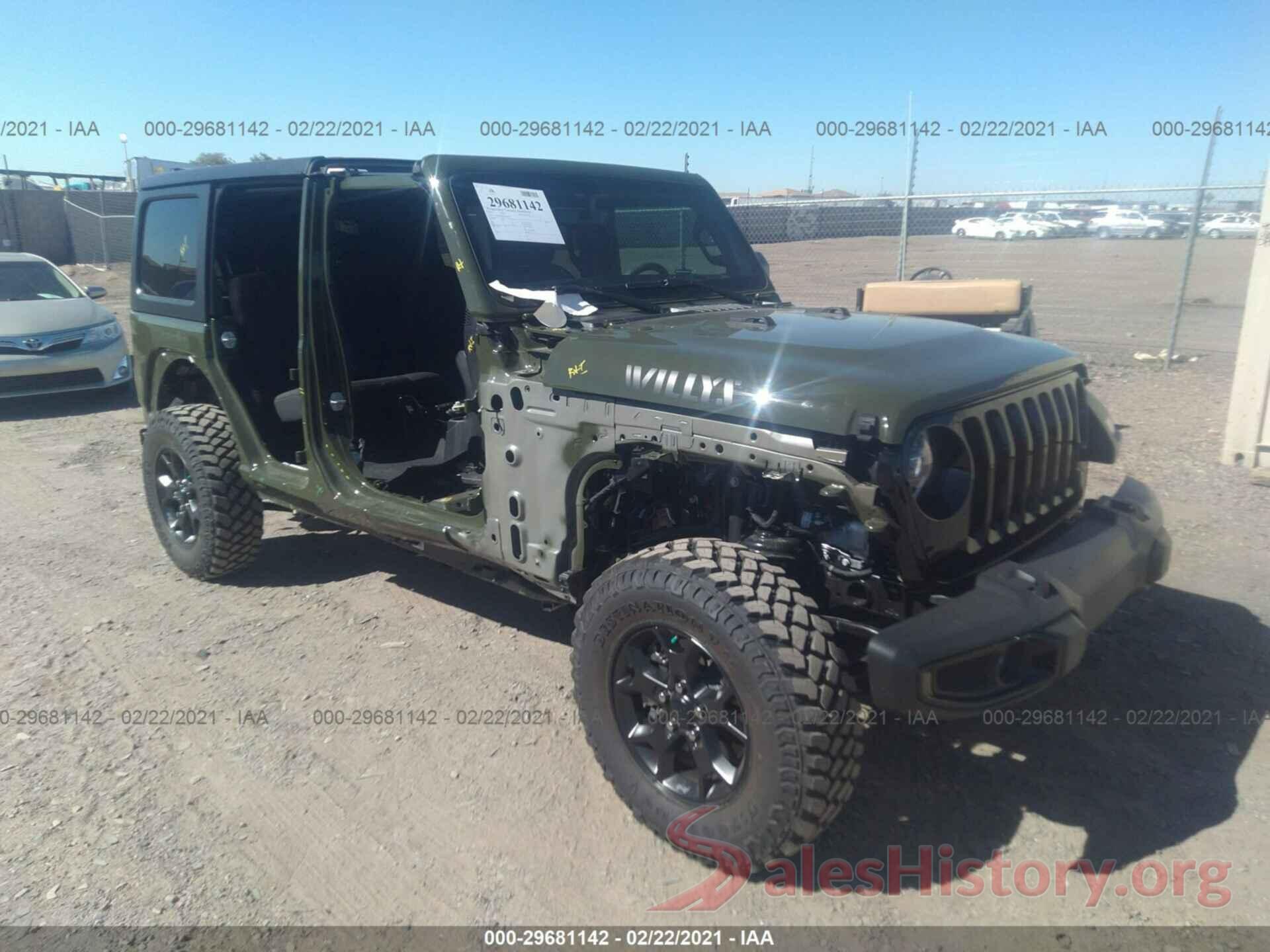 1C4HJXDN9MW600212 2021 JEEP WRANGLER