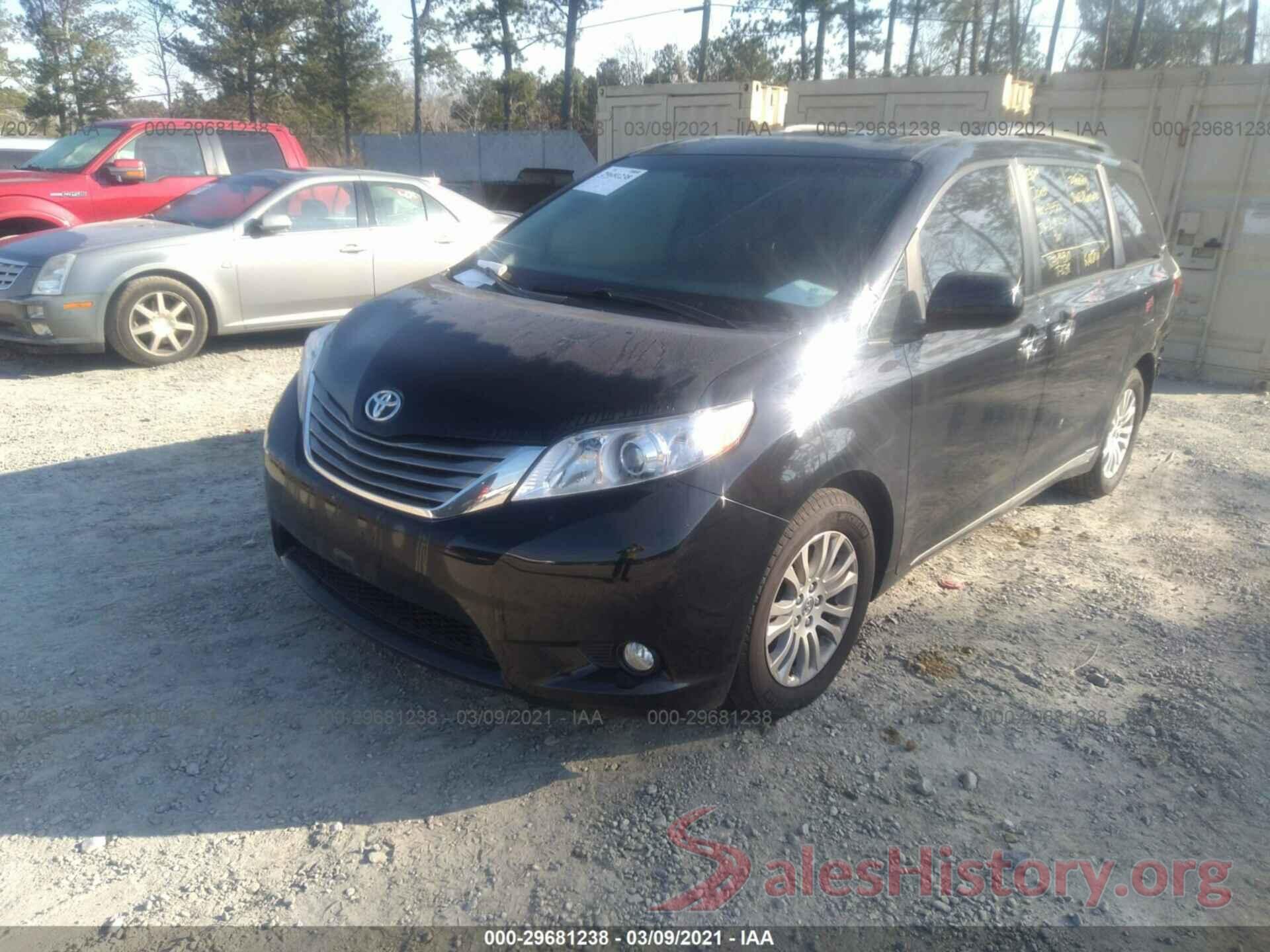 5TDYK3DC4GS739091 2016 TOYOTA SIENNA