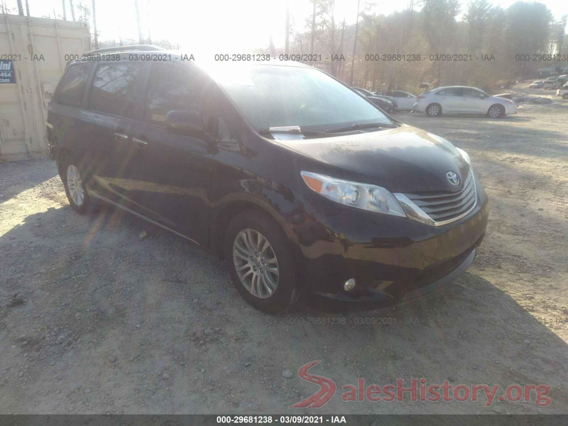 5TDYK3DC4GS739091 2016 TOYOTA SIENNA