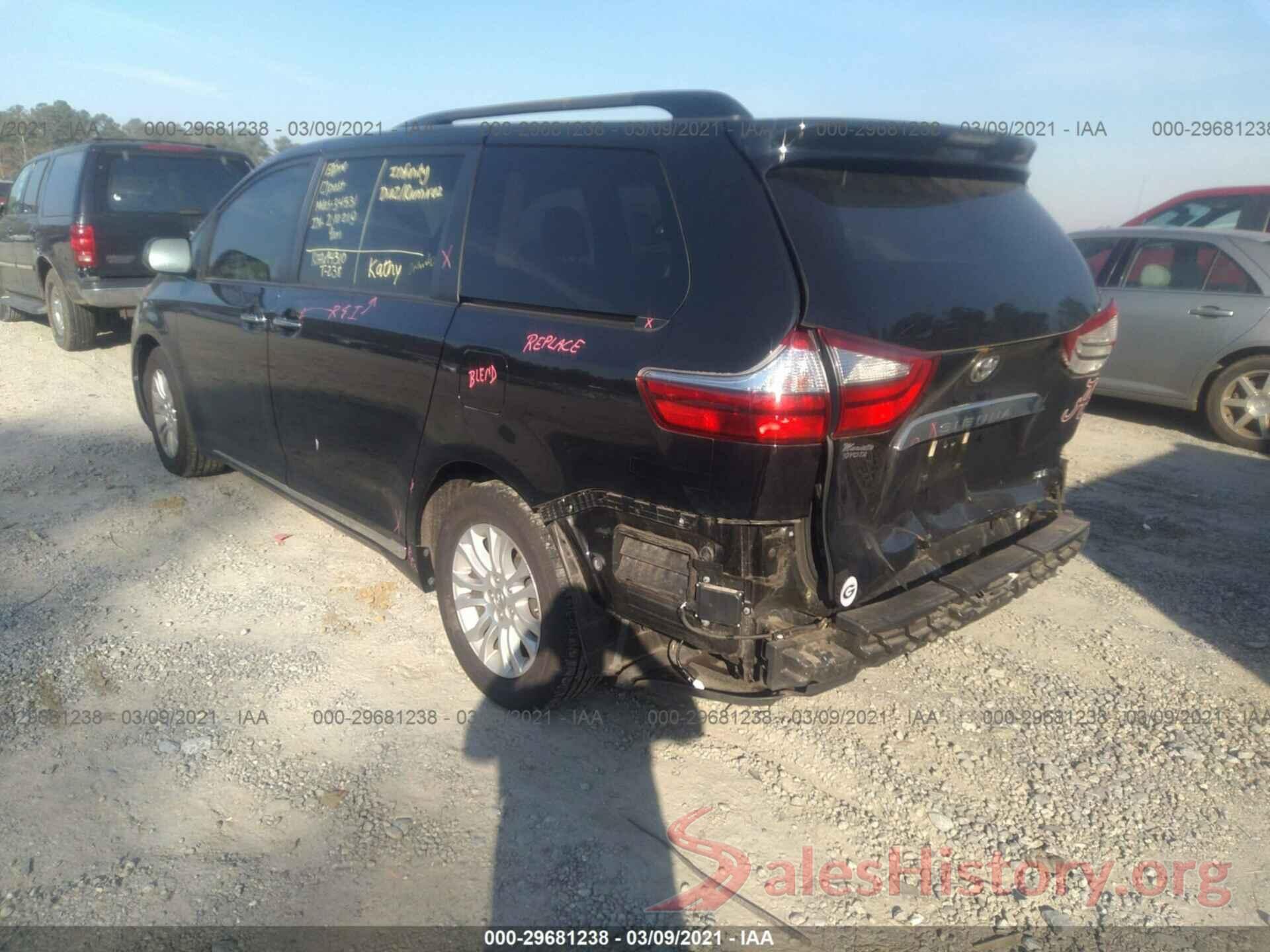 5TDYK3DC4GS739091 2016 TOYOTA SIENNA