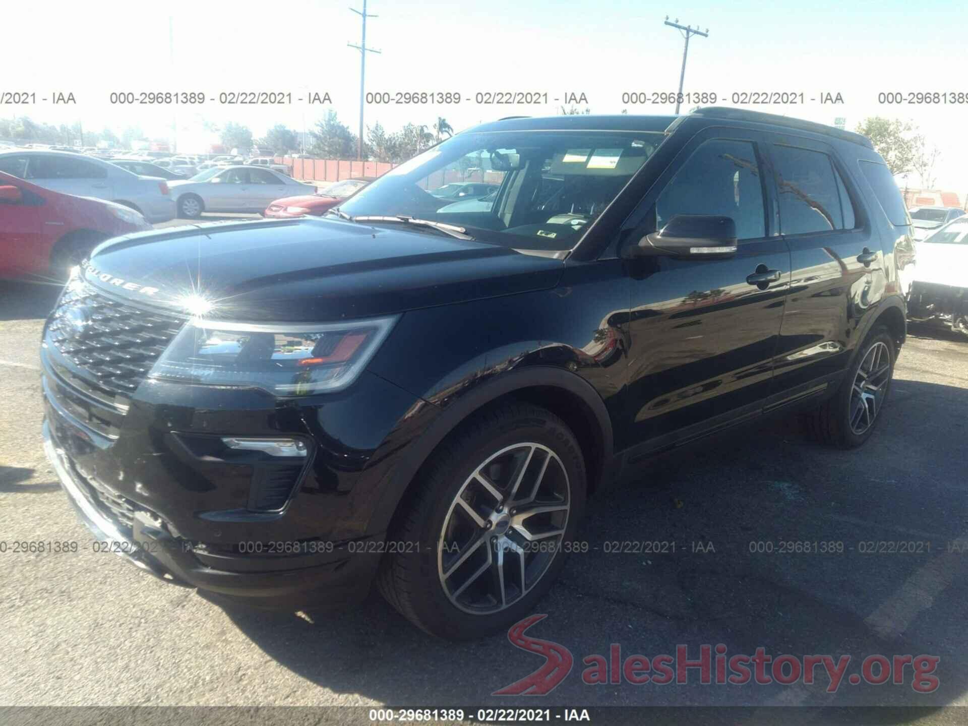 1FM5K8GT7JGA70632 2018 FORD EXPLORER