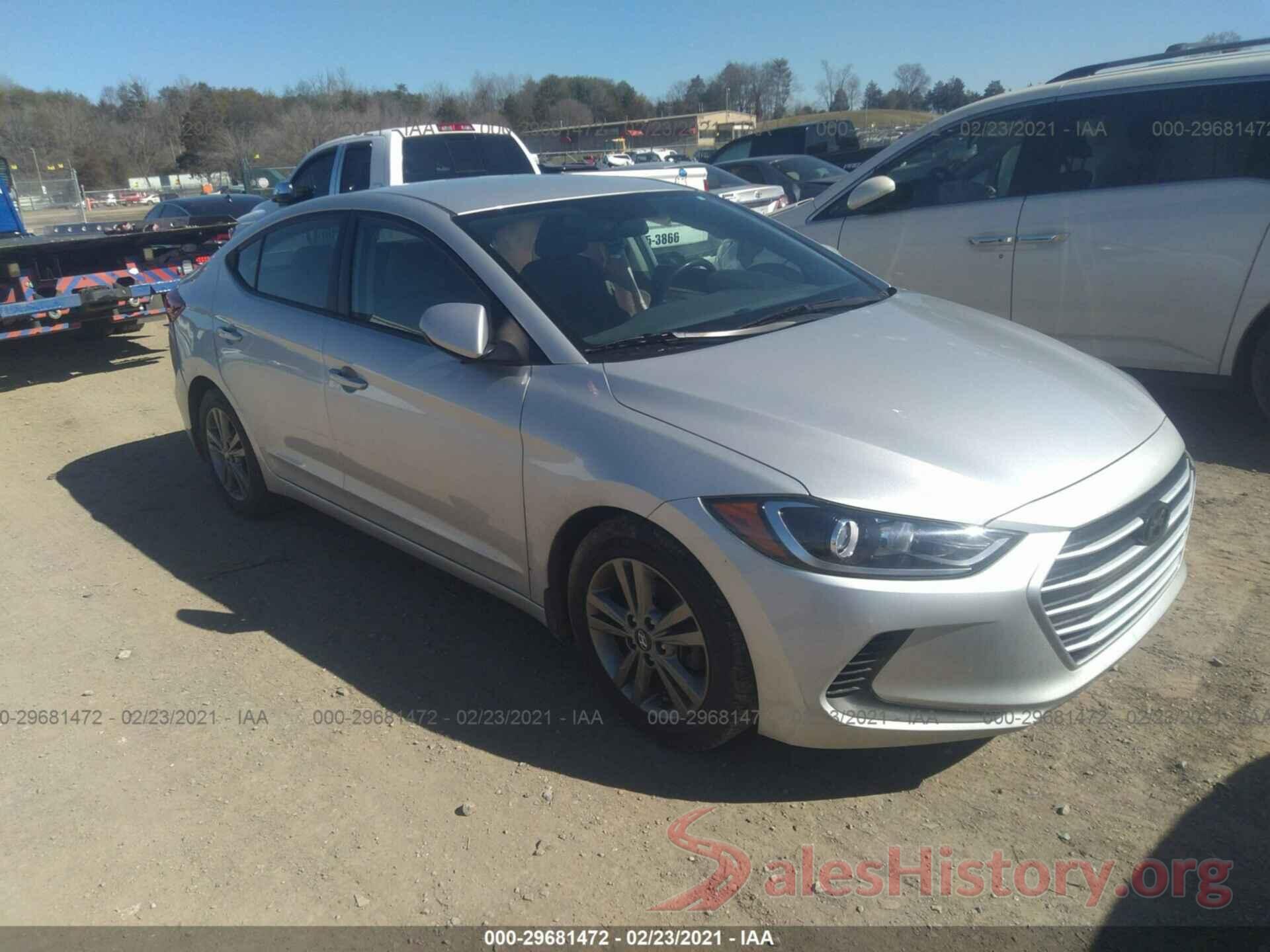 5NPD84LF6HH012380 2017 HYUNDAI ELANTRA