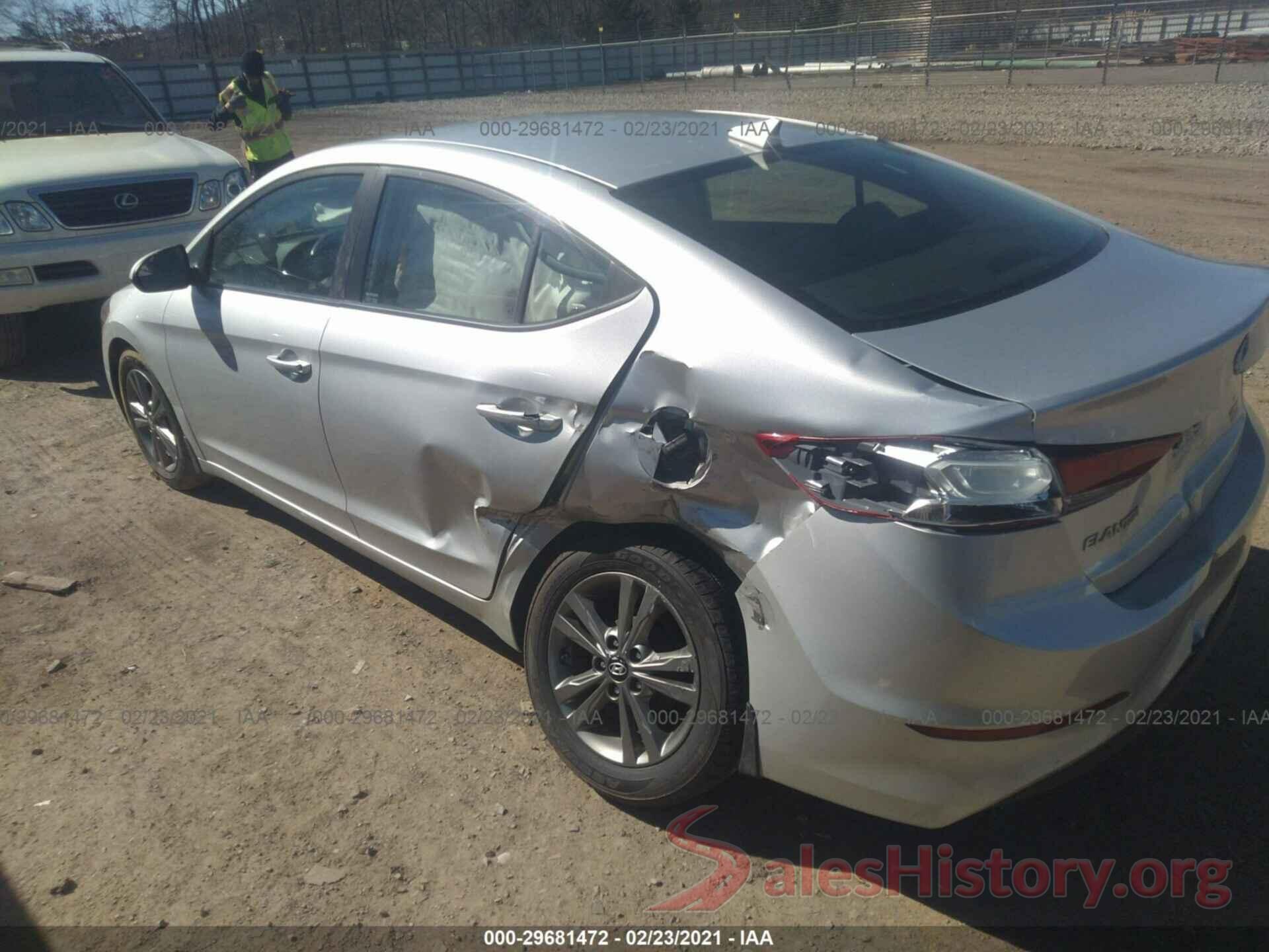 5NPD84LF6HH012380 2017 HYUNDAI ELANTRA