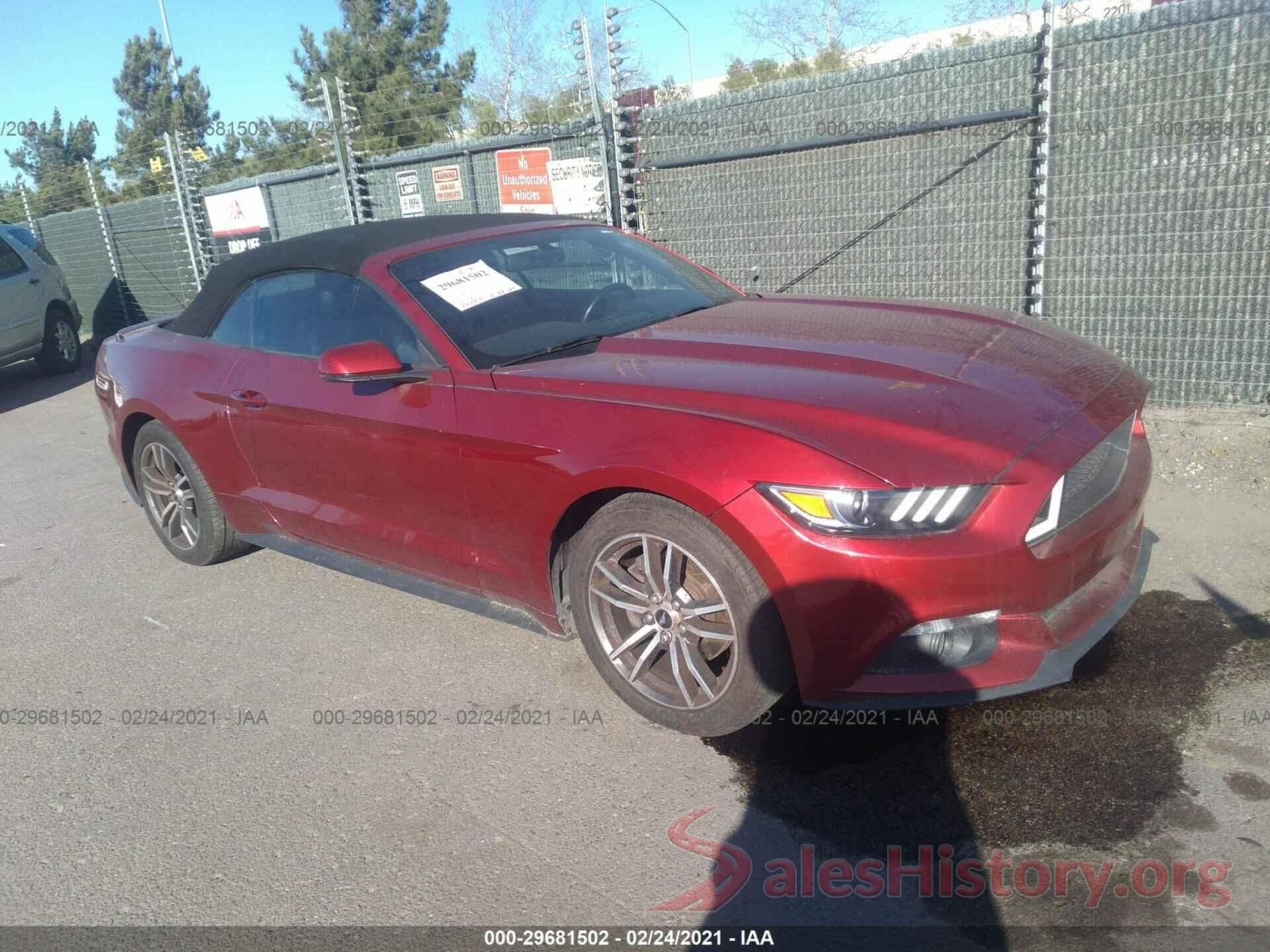 1FATP8UH6G5281280 2016 FORD MUSTANG