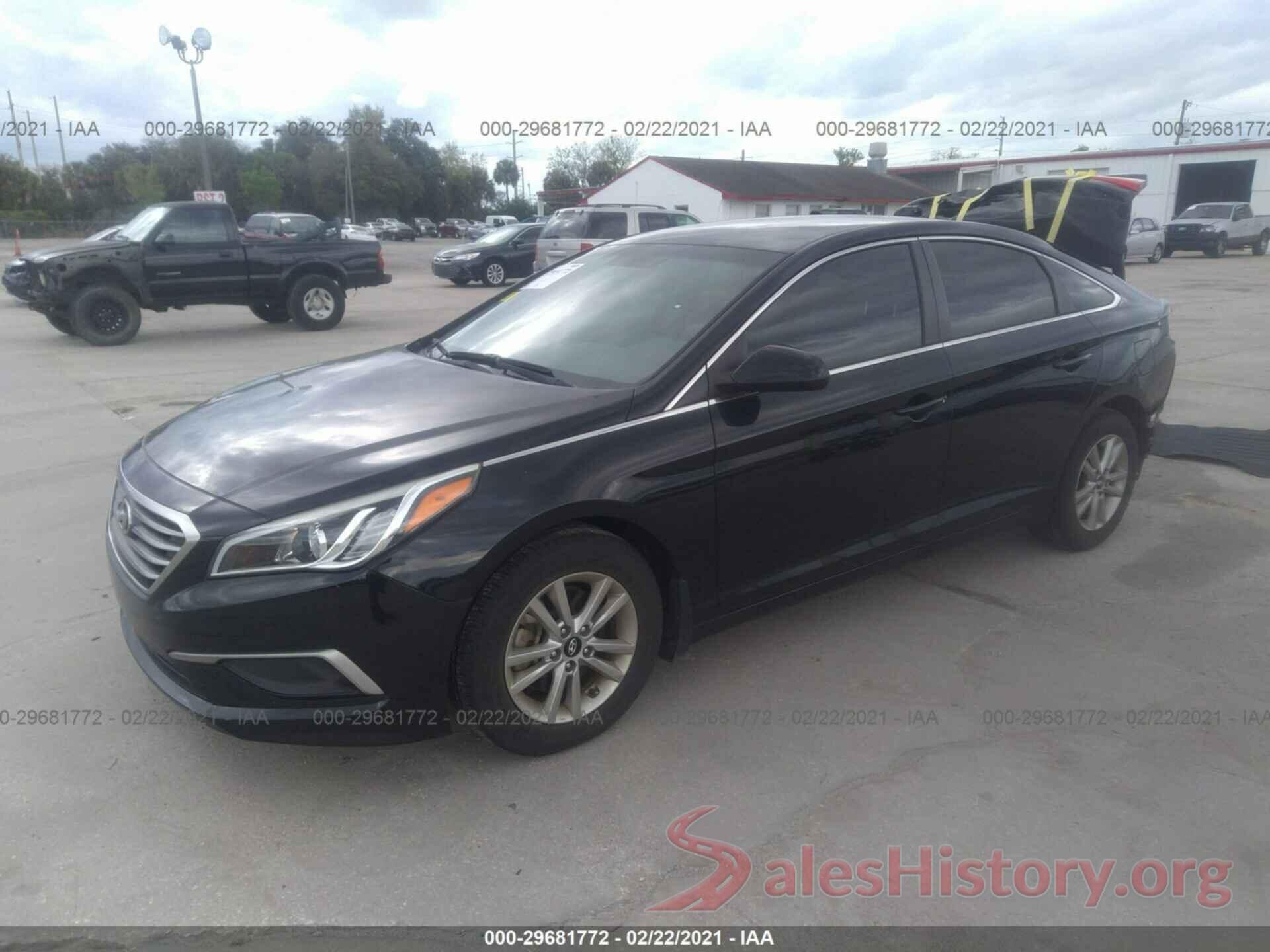 5NPE24AF4GH404524 2016 HYUNDAI SONATA