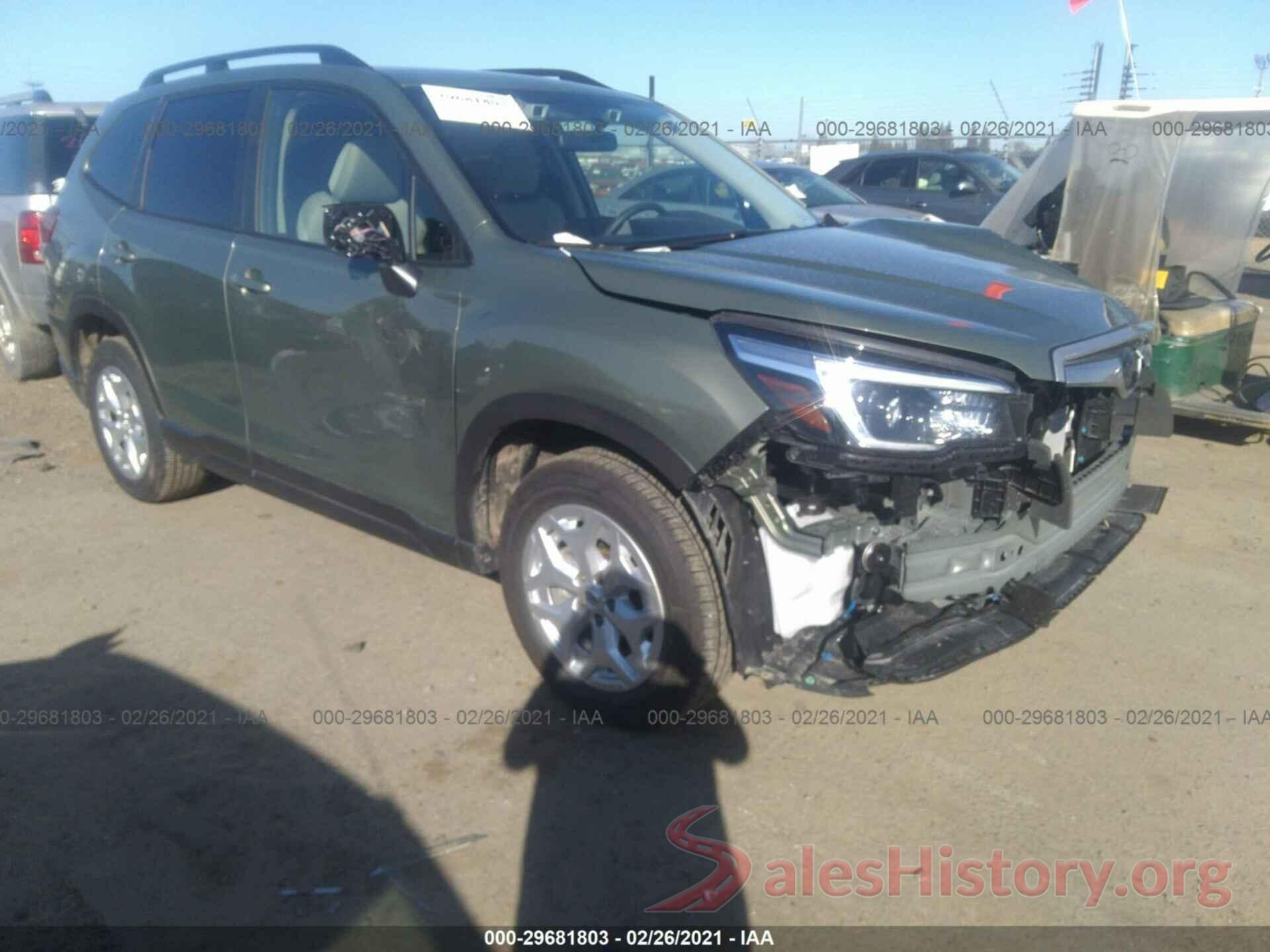 JF2SKADC1MH443408 2021 SUBARU FORESTER