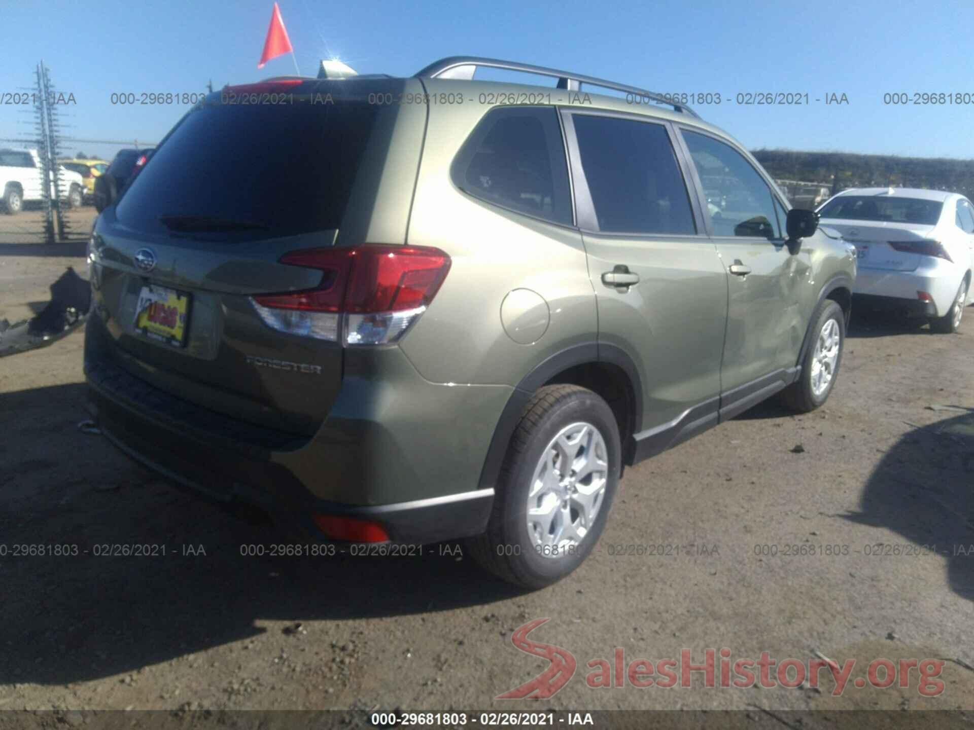 JF2SKADC1MH443408 2021 SUBARU FORESTER