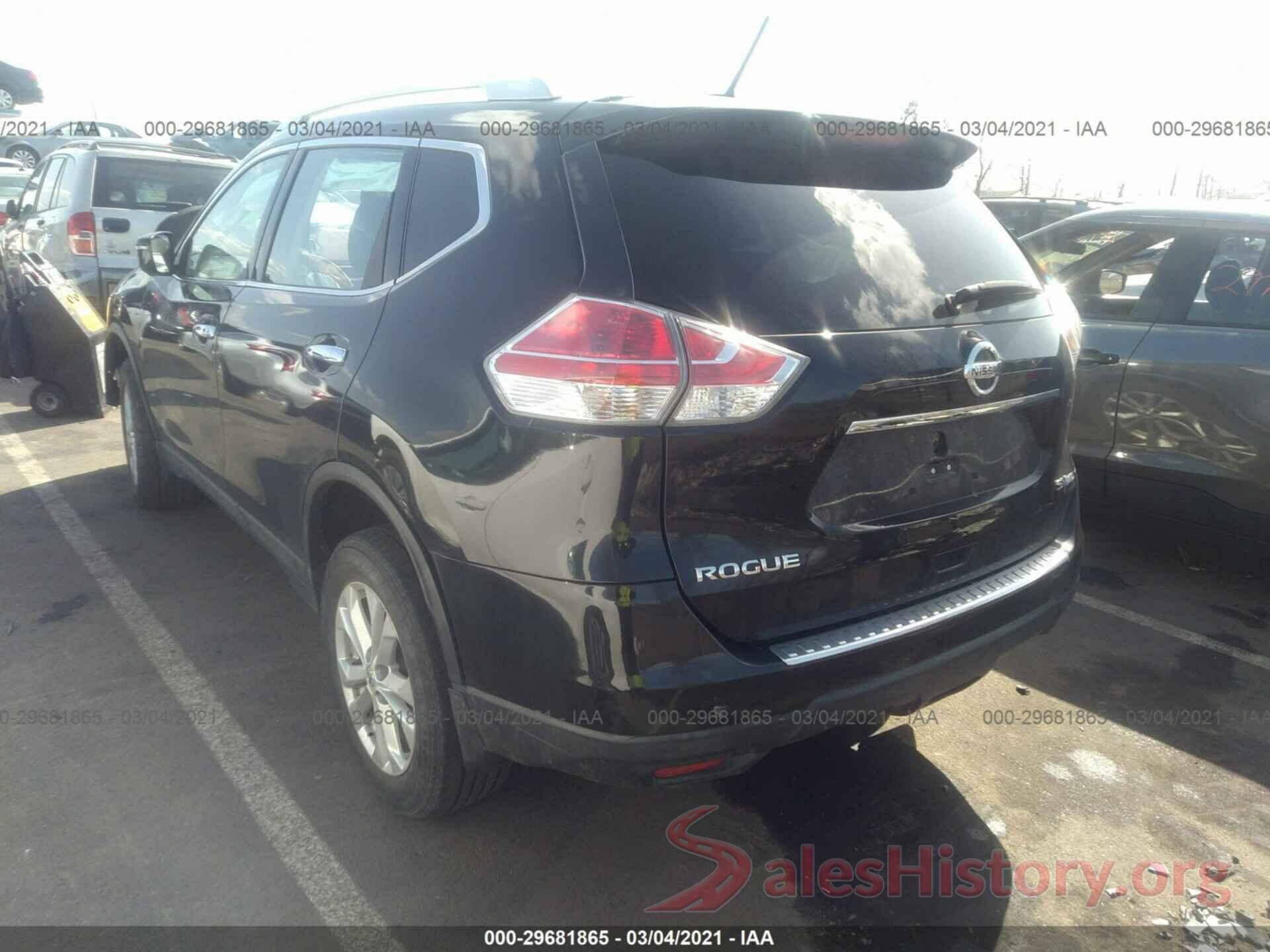 KNMAT2MV1GP649451 2016 NISSAN ROGUE