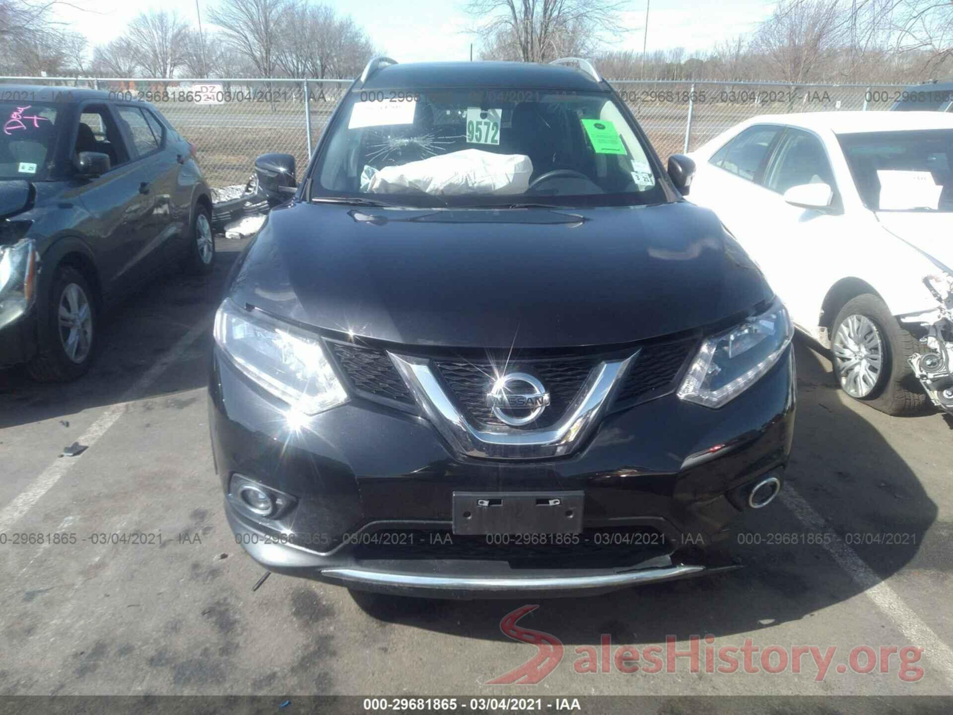 KNMAT2MV1GP649451 2016 NISSAN ROGUE