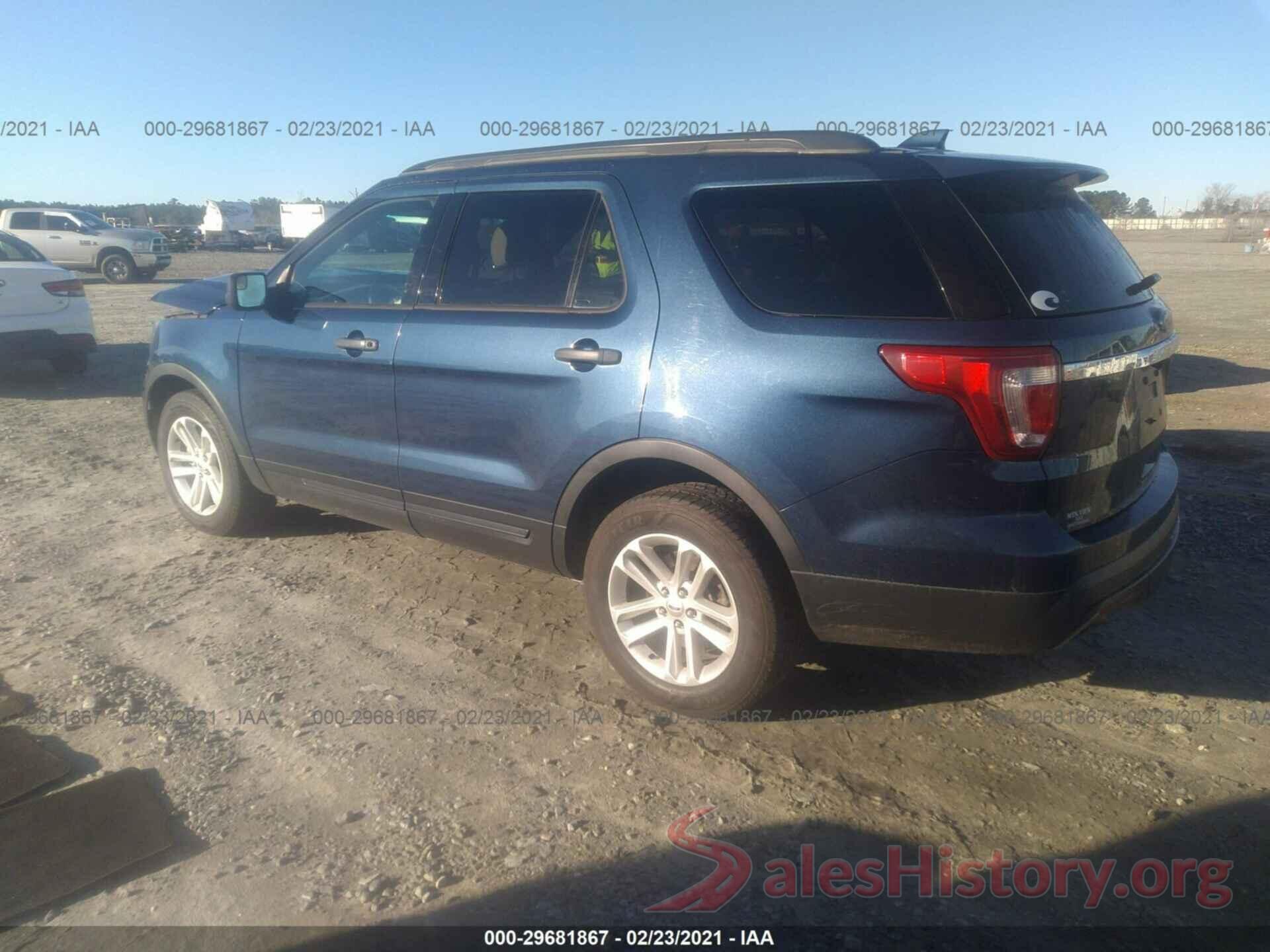 1FM5K8B84GGA20332 2016 FORD EXPLORER