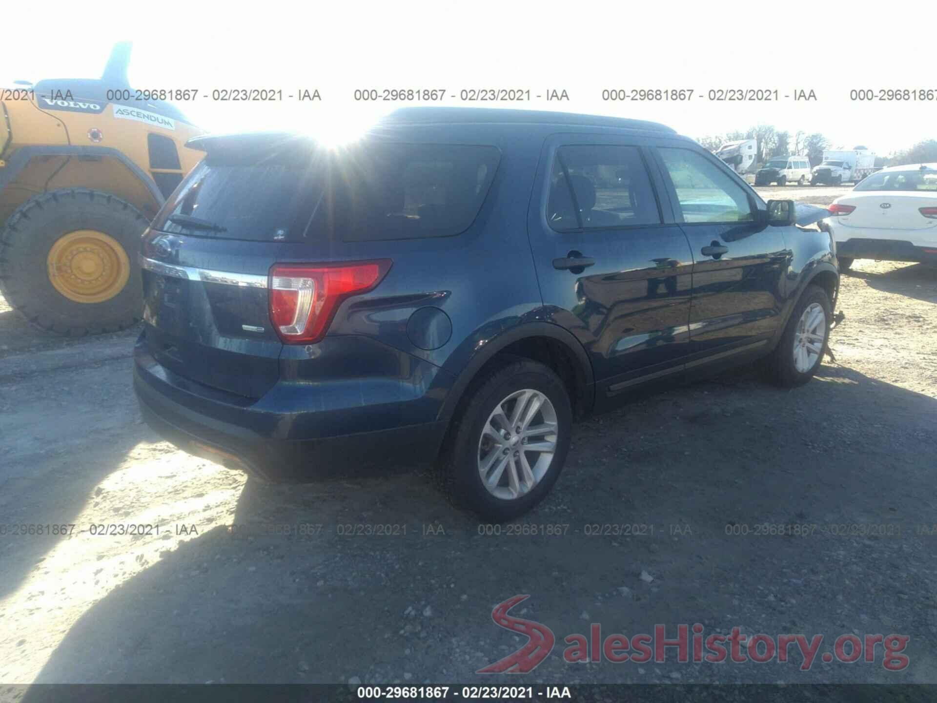 1FM5K8B84GGA20332 2016 FORD EXPLORER