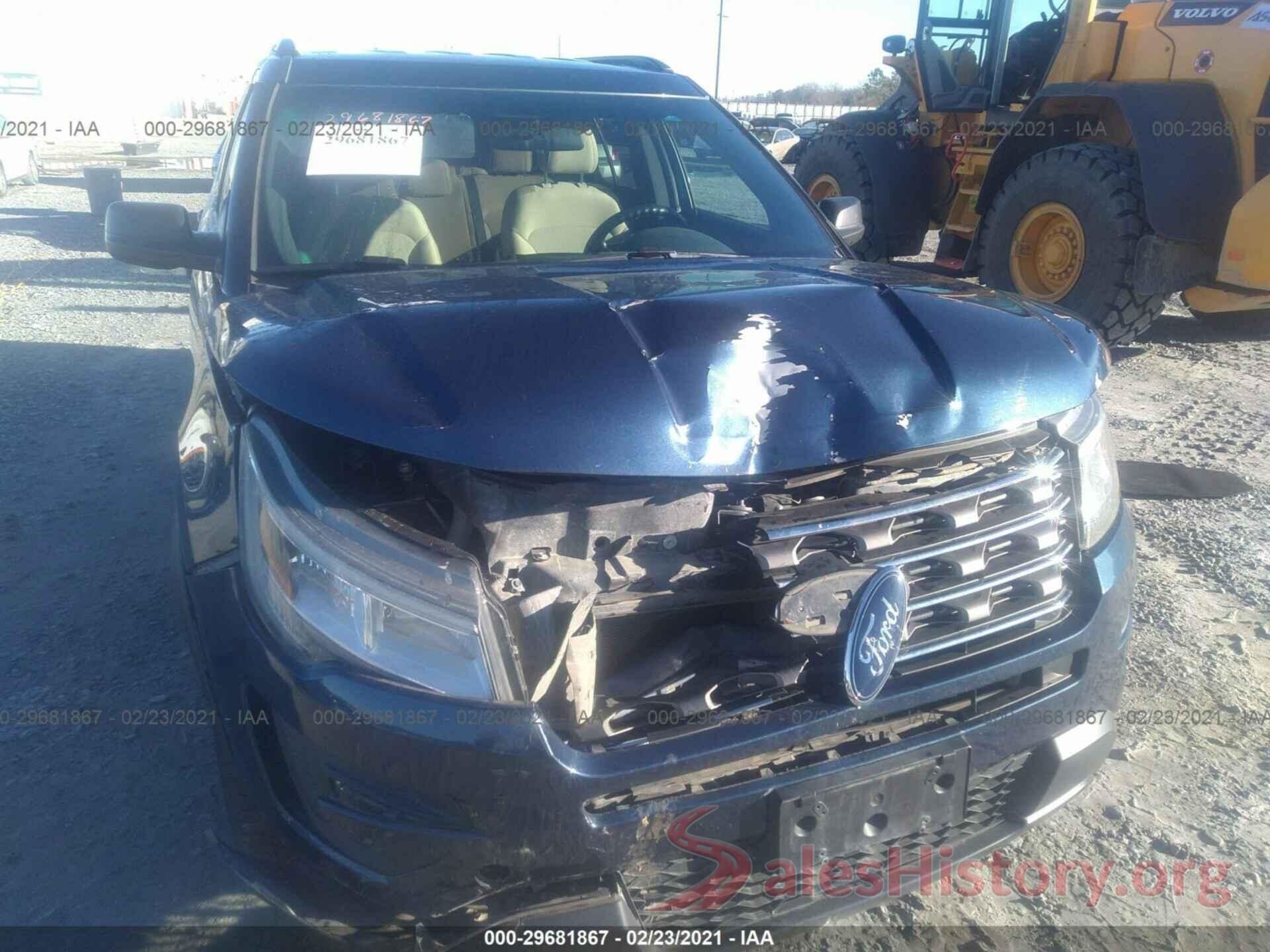 1FM5K8B84GGA20332 2016 FORD EXPLORER