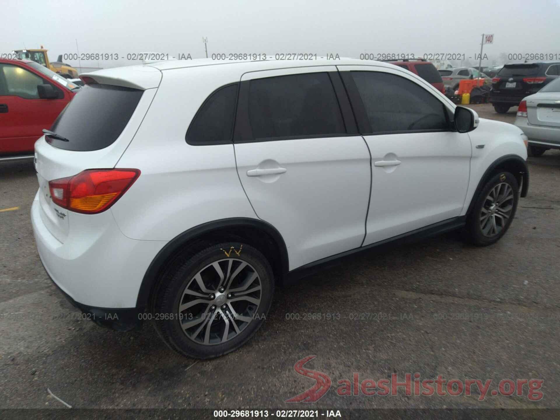 JA4AP3AU8HZ061276 2017 MITSUBISHI OUTLANDER SPORT