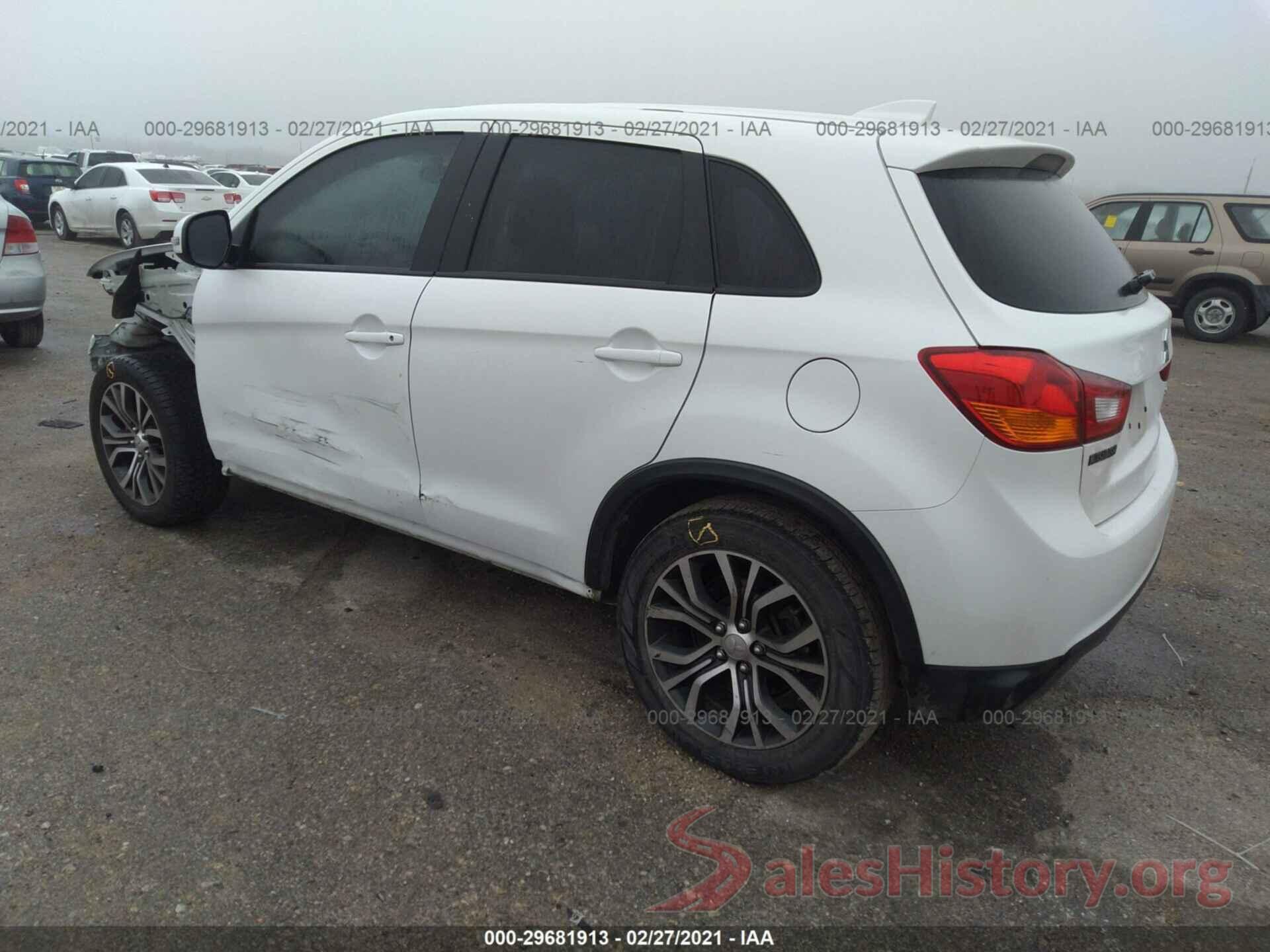 JA4AP3AU8HZ061276 2017 MITSUBISHI OUTLANDER SPORT