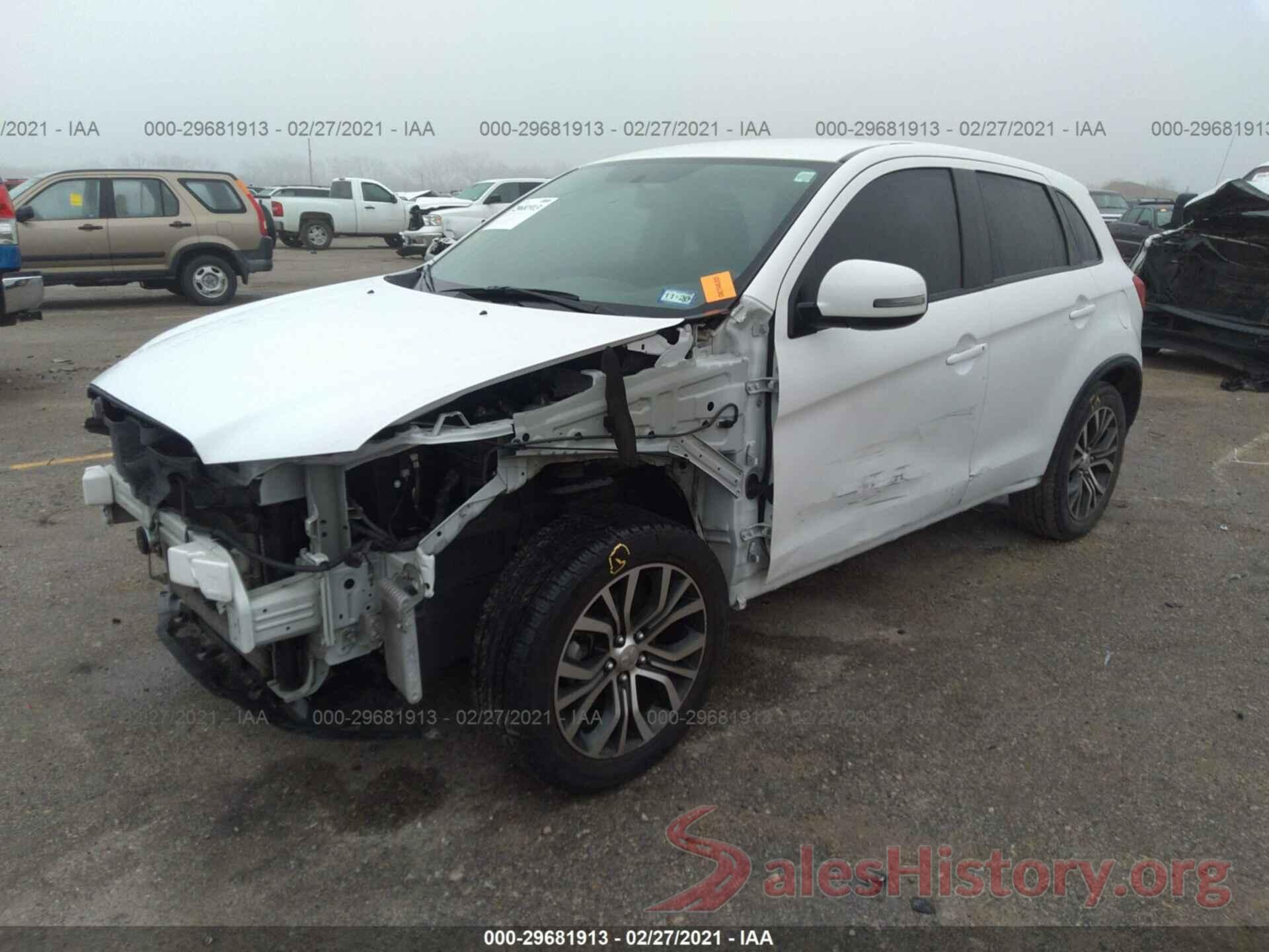 JA4AP3AU8HZ061276 2017 MITSUBISHI OUTLANDER SPORT