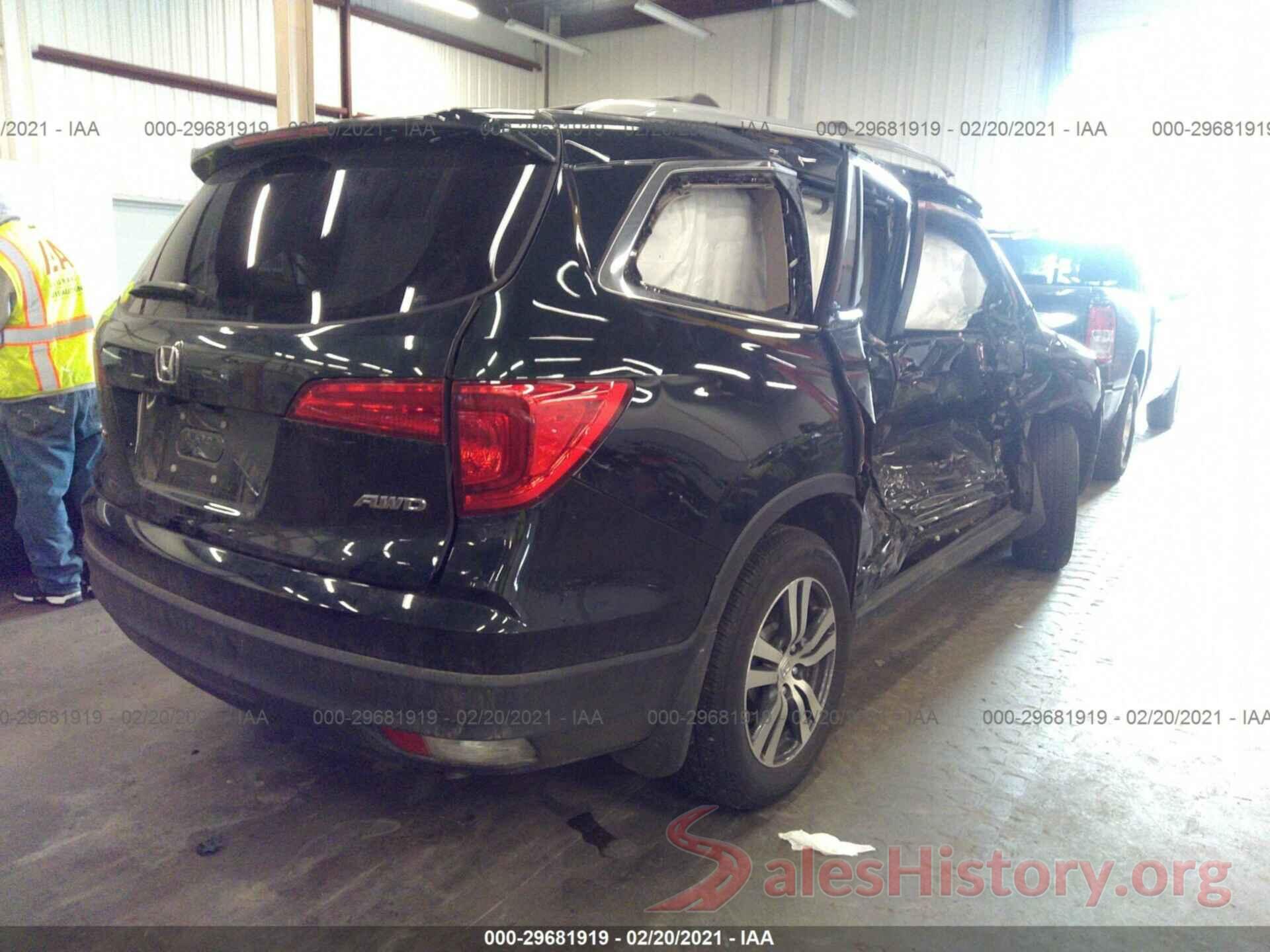 5FNYF6H58JB062172 2018 HONDA PILOT