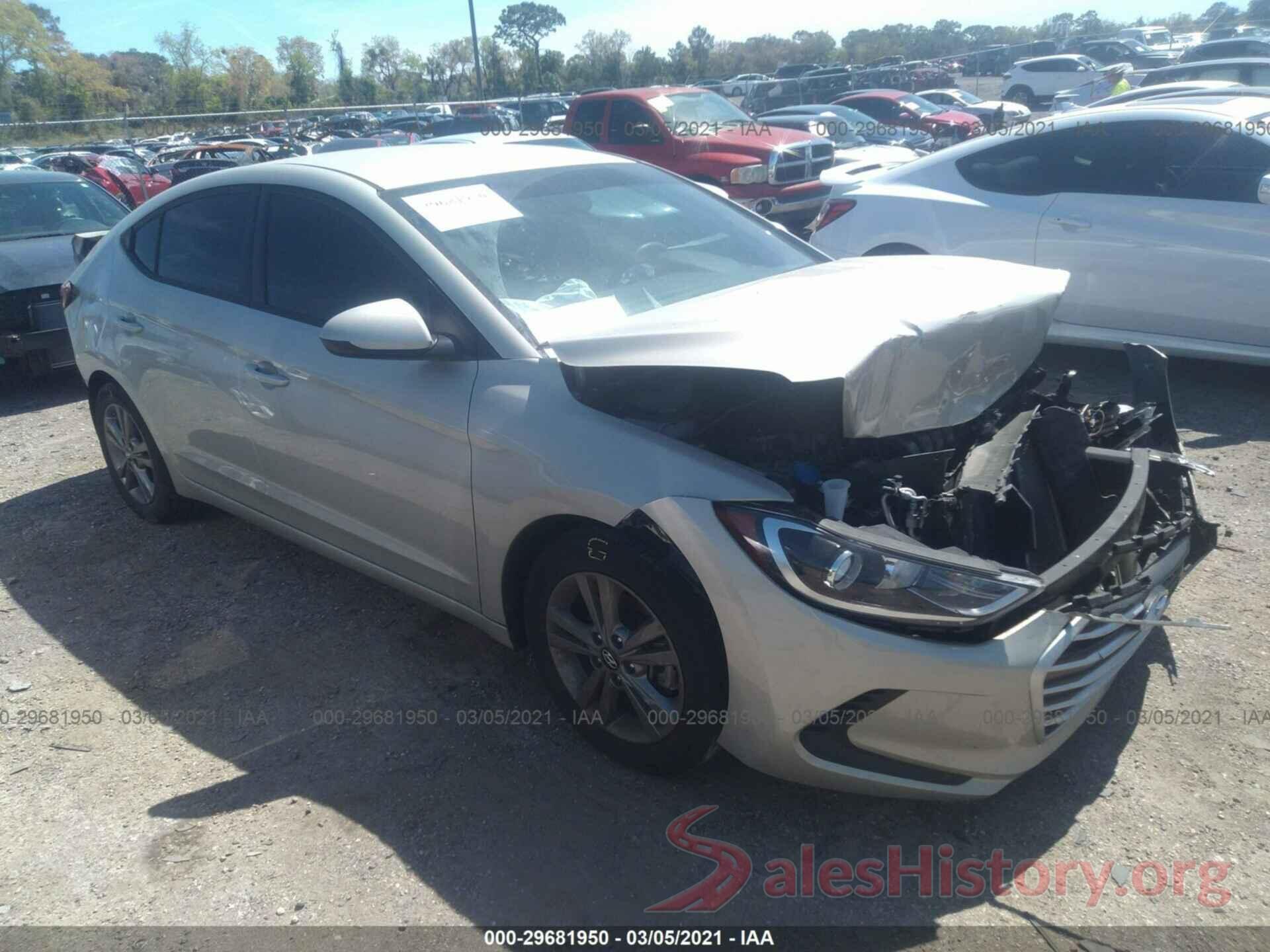 5NPD84LF7HH067999 2017 HYUNDAI ELANTRA