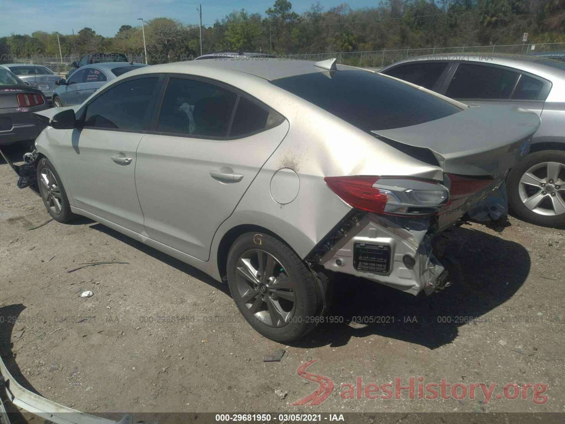 5NPD84LF7HH067999 2017 HYUNDAI ELANTRA