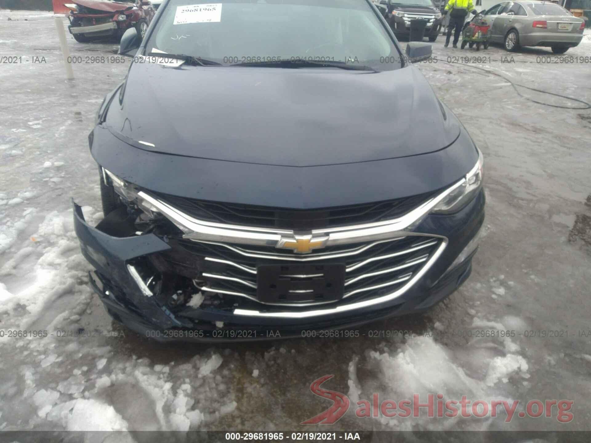 1G1ZE5SX1KF207991 2019 CHEVROLET MALIBU