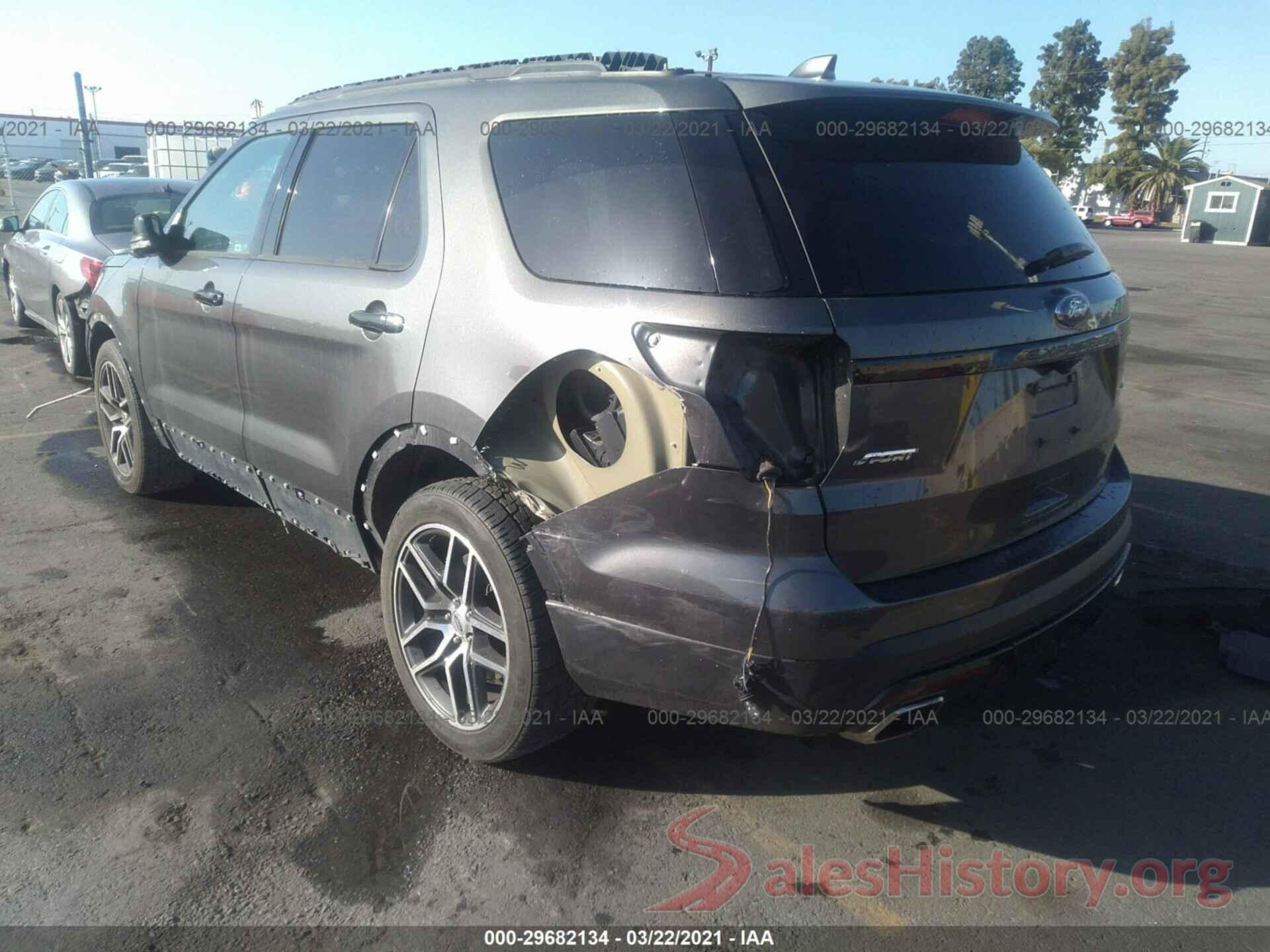 1FM5K8GT2GGB42300 2016 FORD EXPLORER