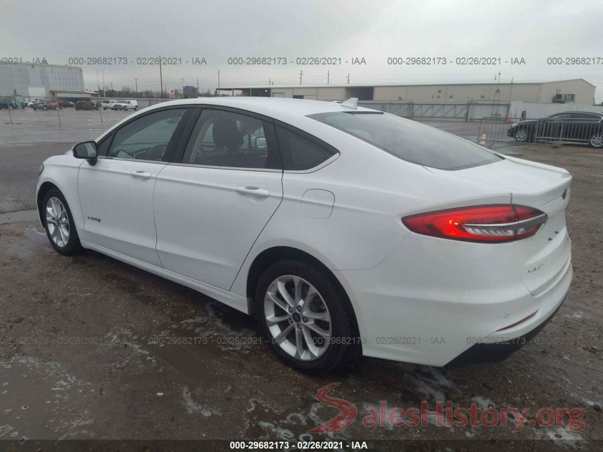 3FA6P0LU9KR110266 2019 FORD FUSION HYBRID