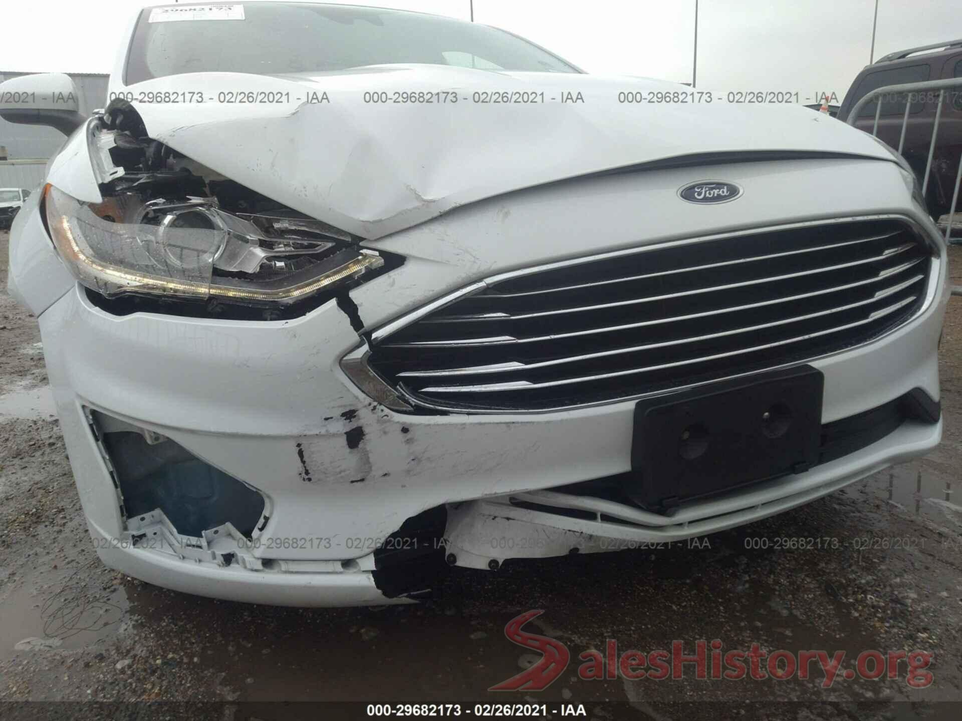 3FA6P0LU9KR110266 2019 FORD FUSION HYBRID