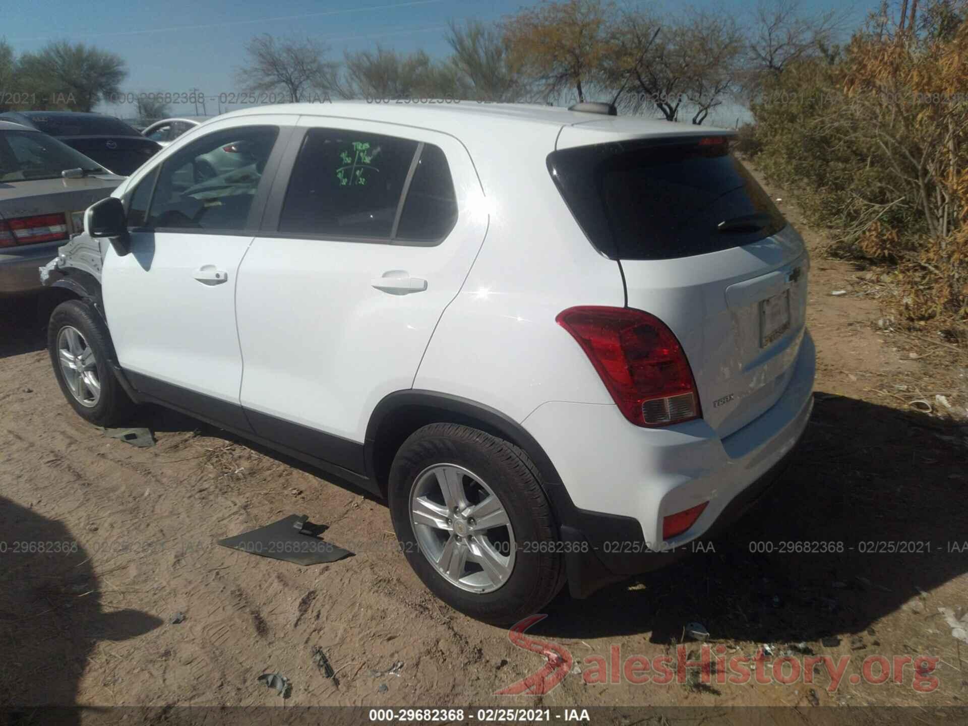 KL7CJKSB5LB062620 2020 CHEVROLET TRAX