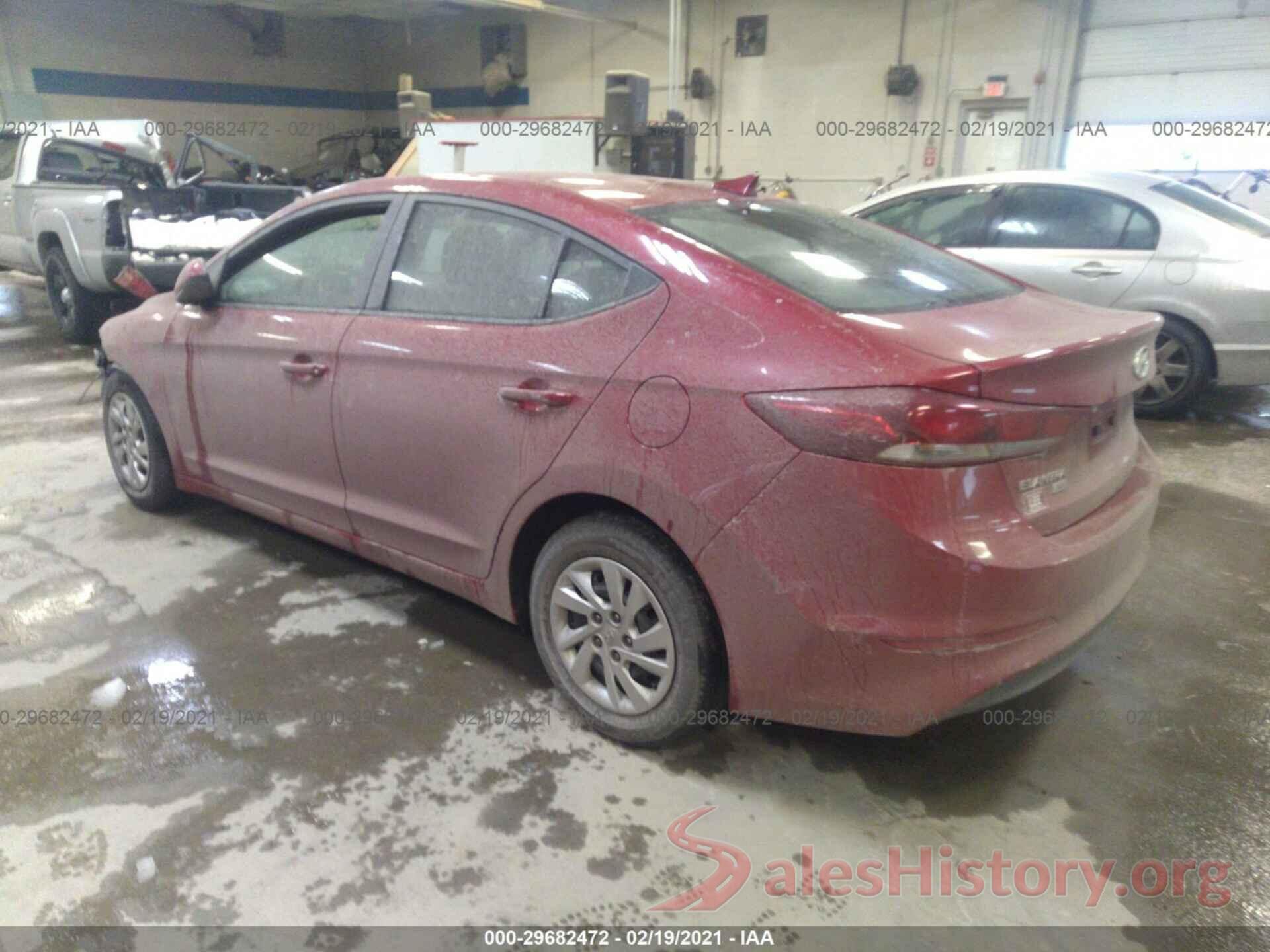 KMHD74LF3HU210306 2017 HYUNDAI ELANTRA